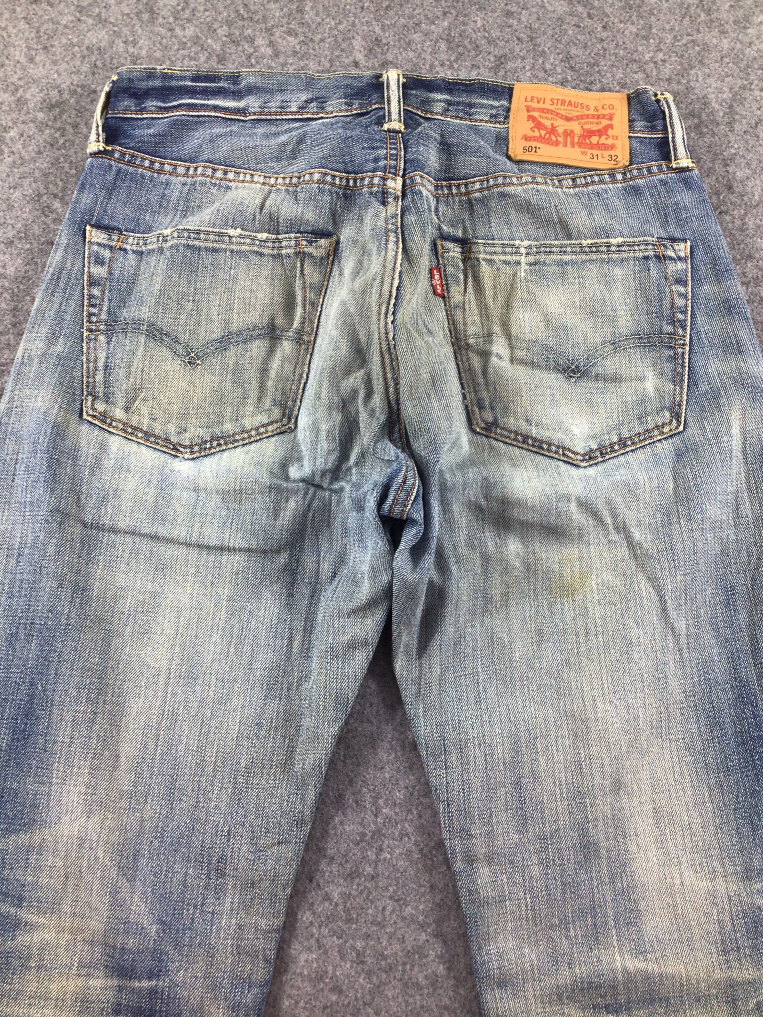 Levi's Levis 501 Jeans-JM081 Size US 32 / EU 48 - 7 Thumbnail