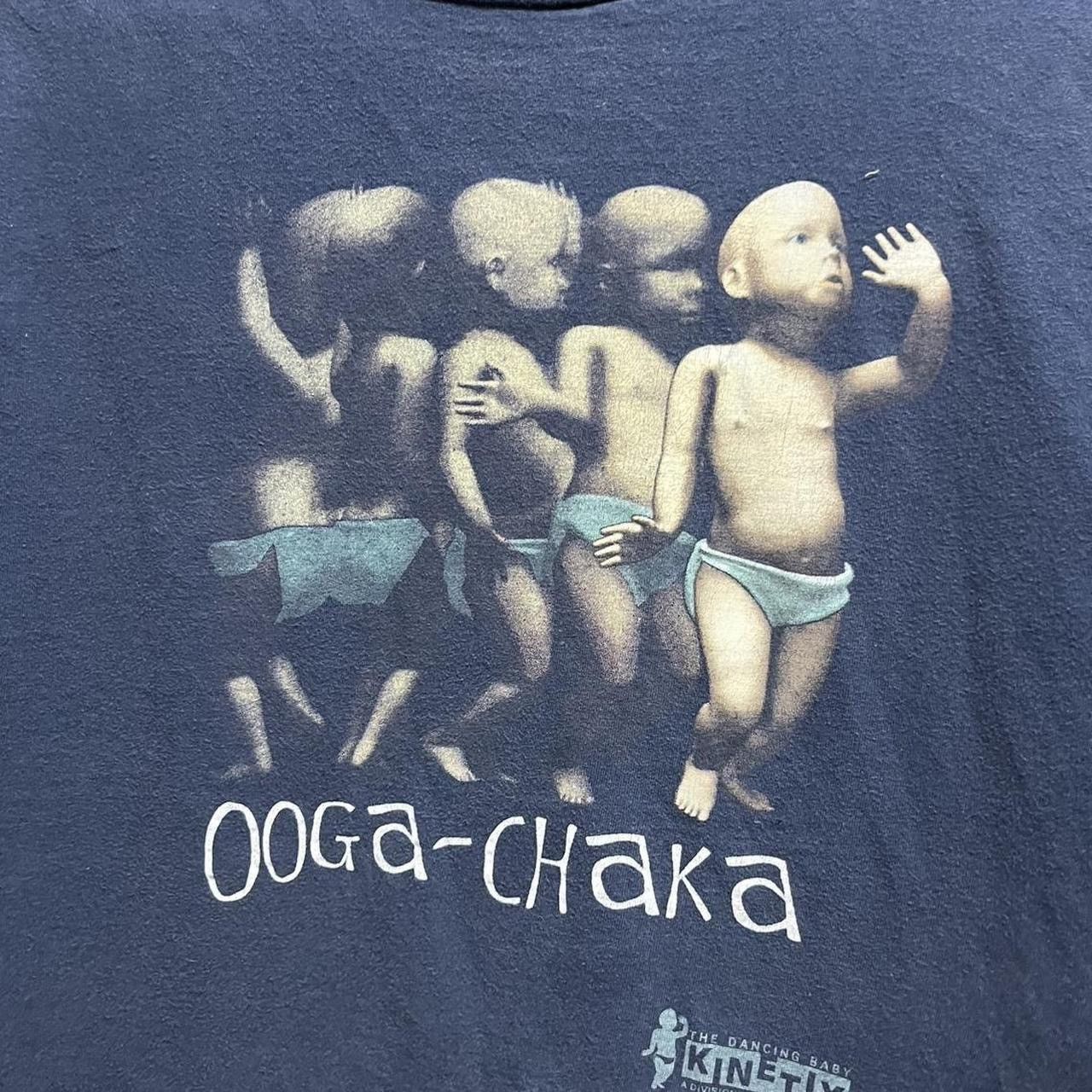 Kinetic Vintage 90s Dancing Baby Ooga-Chaka Graphic Tee Size US L / EU 52-54 / 3 - 3 Thumbnail