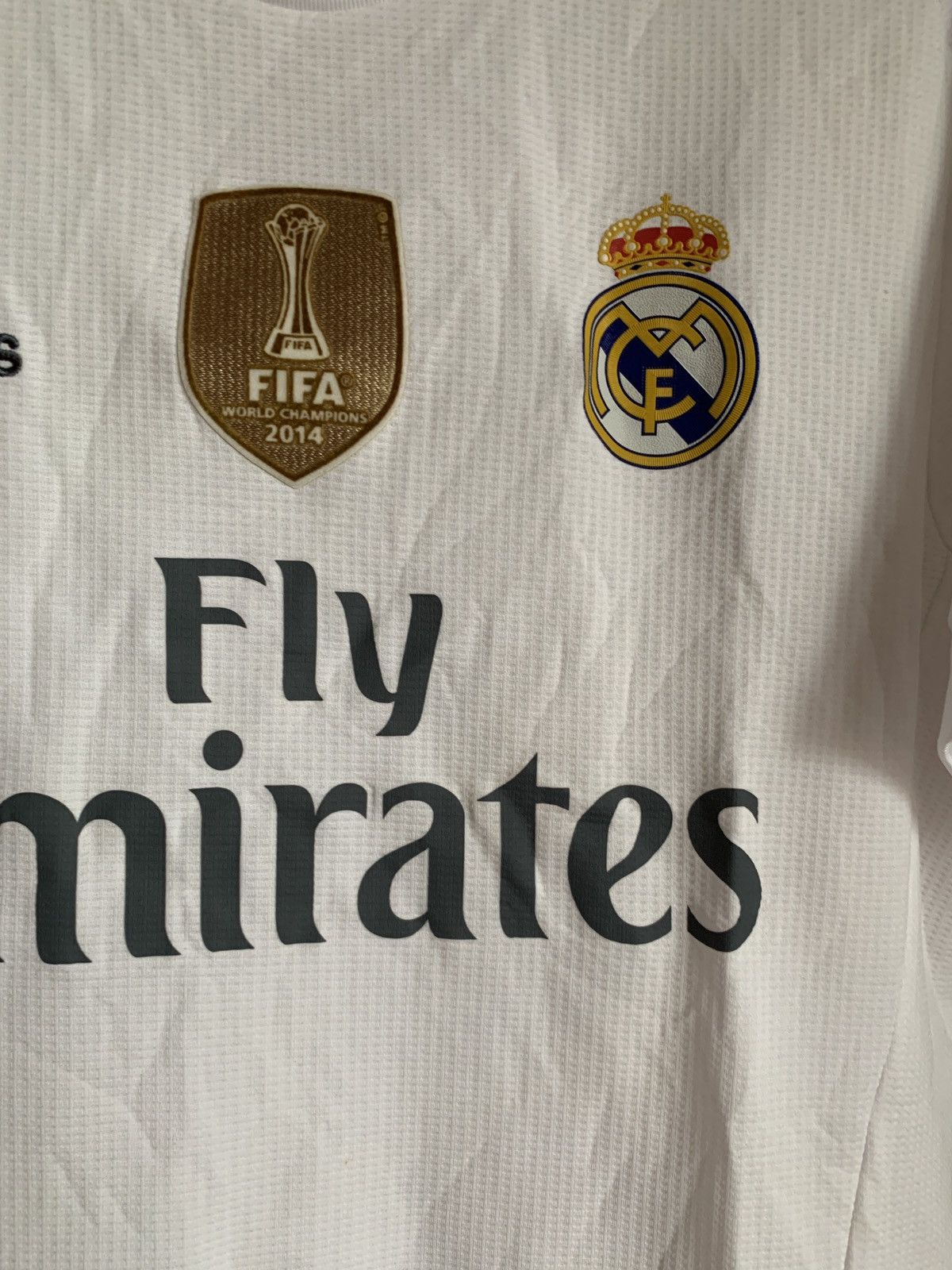 Adidas Real Madrid 2015 Home Football Shirt Adidas Soccer Jersey M Size US M / EU 48-50 / 2 - 6 Thumbnail