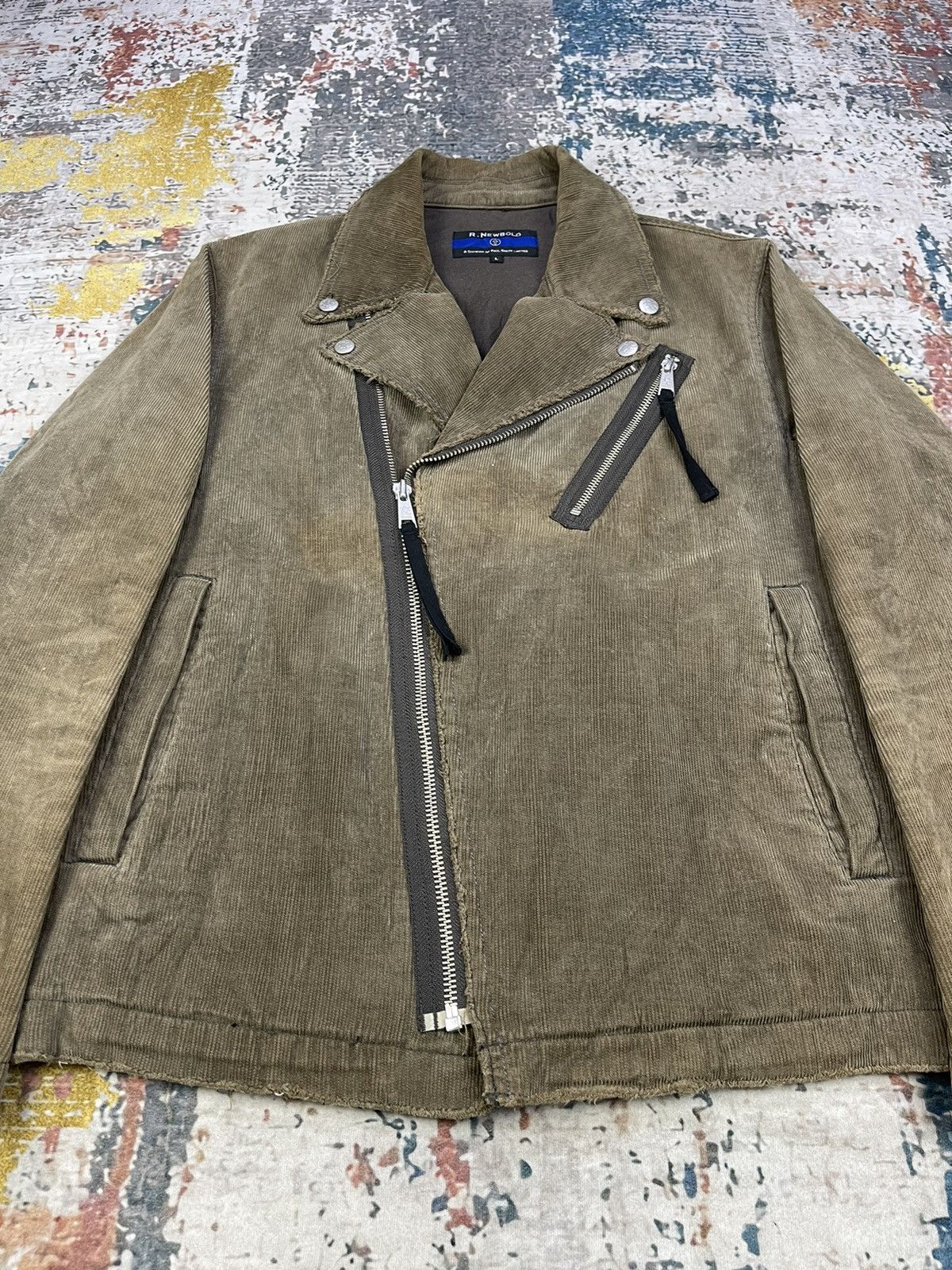 Paul Smith Seditioneries Punk Style R.Newbold Double Collar Corduroy Size US M / EU 48-50 / 2 - 4 Thumbnail