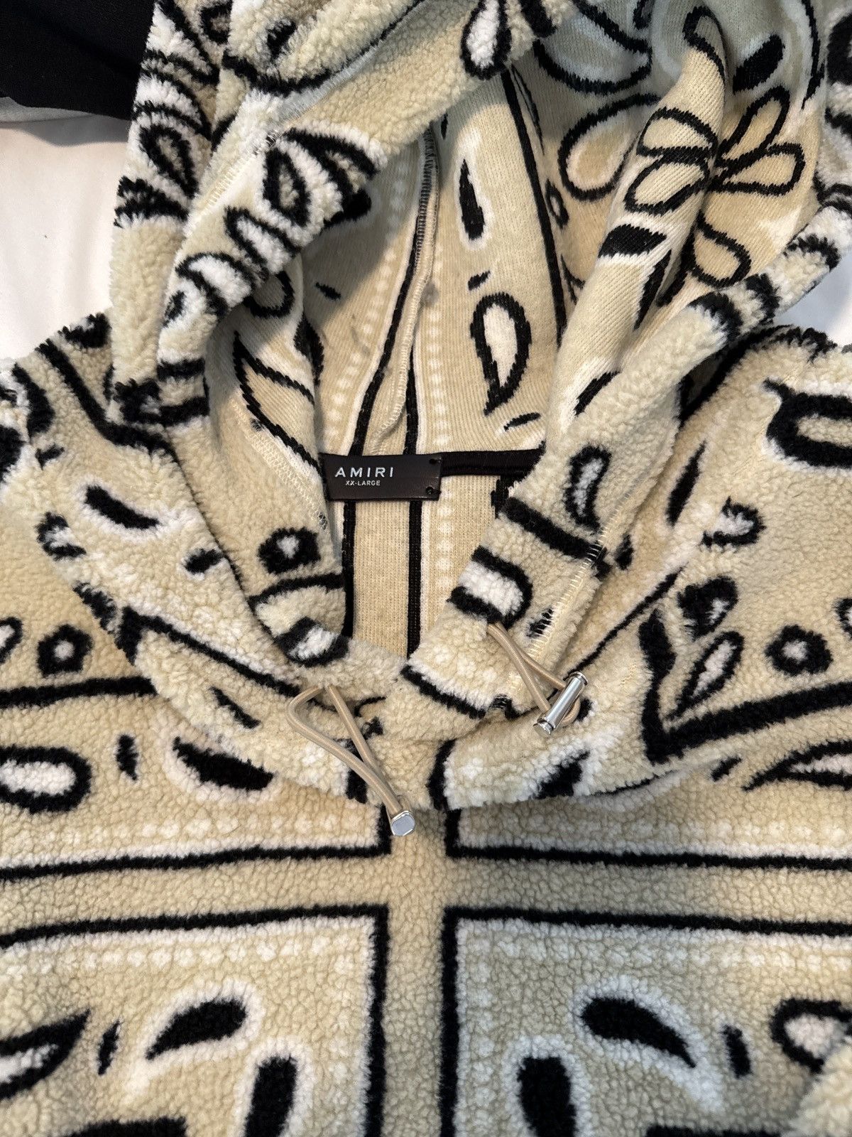 Amiri Amiri Sherpa Hoodie Size US XXL / EU 58 / 5 - 6 Thumbnail
