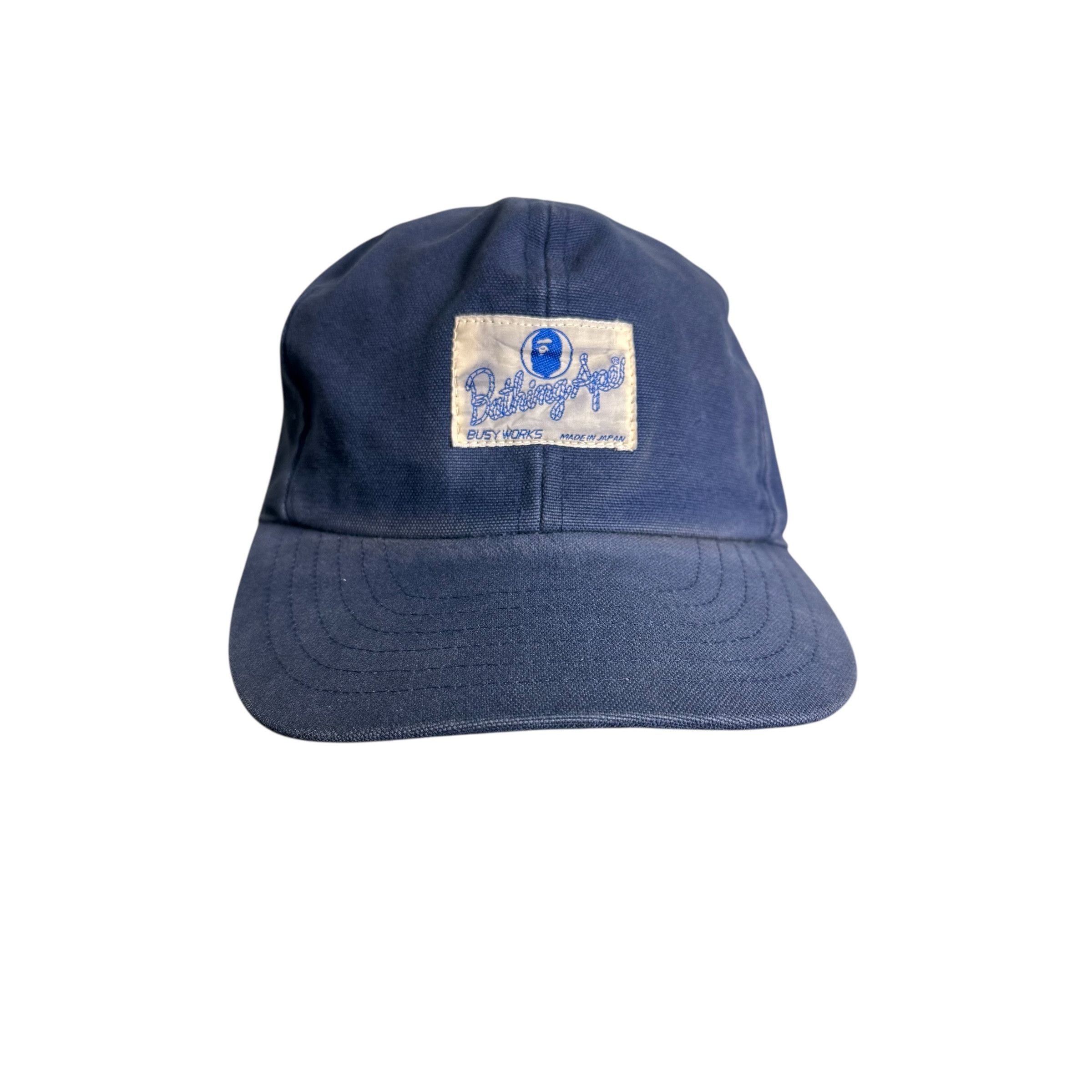 🔥RARE🔥Vintage A Bathing Ape BAPE Busy Work Full Hat Cap