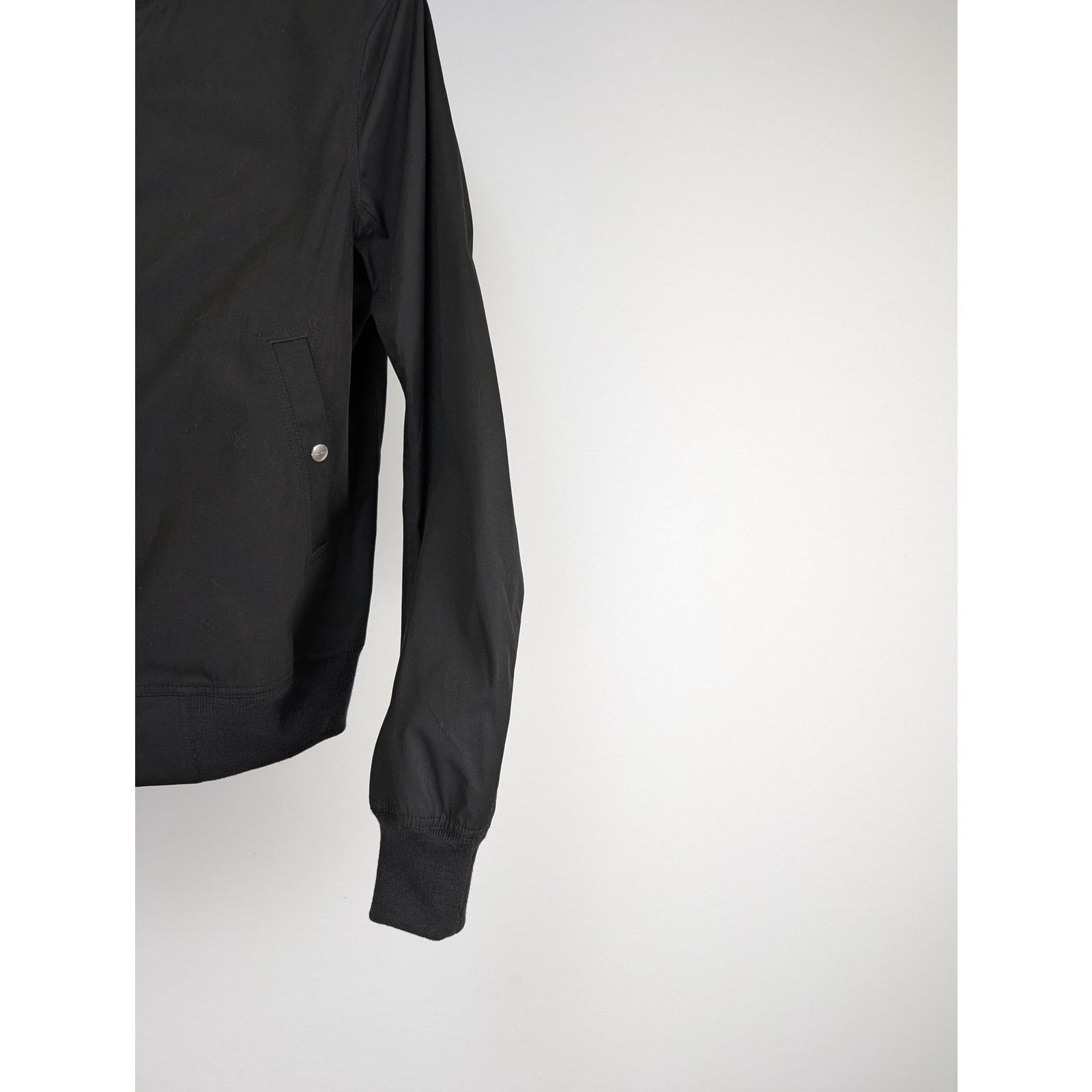 Rick Owens o1rshd1 Reversible Flight Jacket in Black/Black Plaid Size US M / EU 48-50 / 2 - 4 Thumbnail