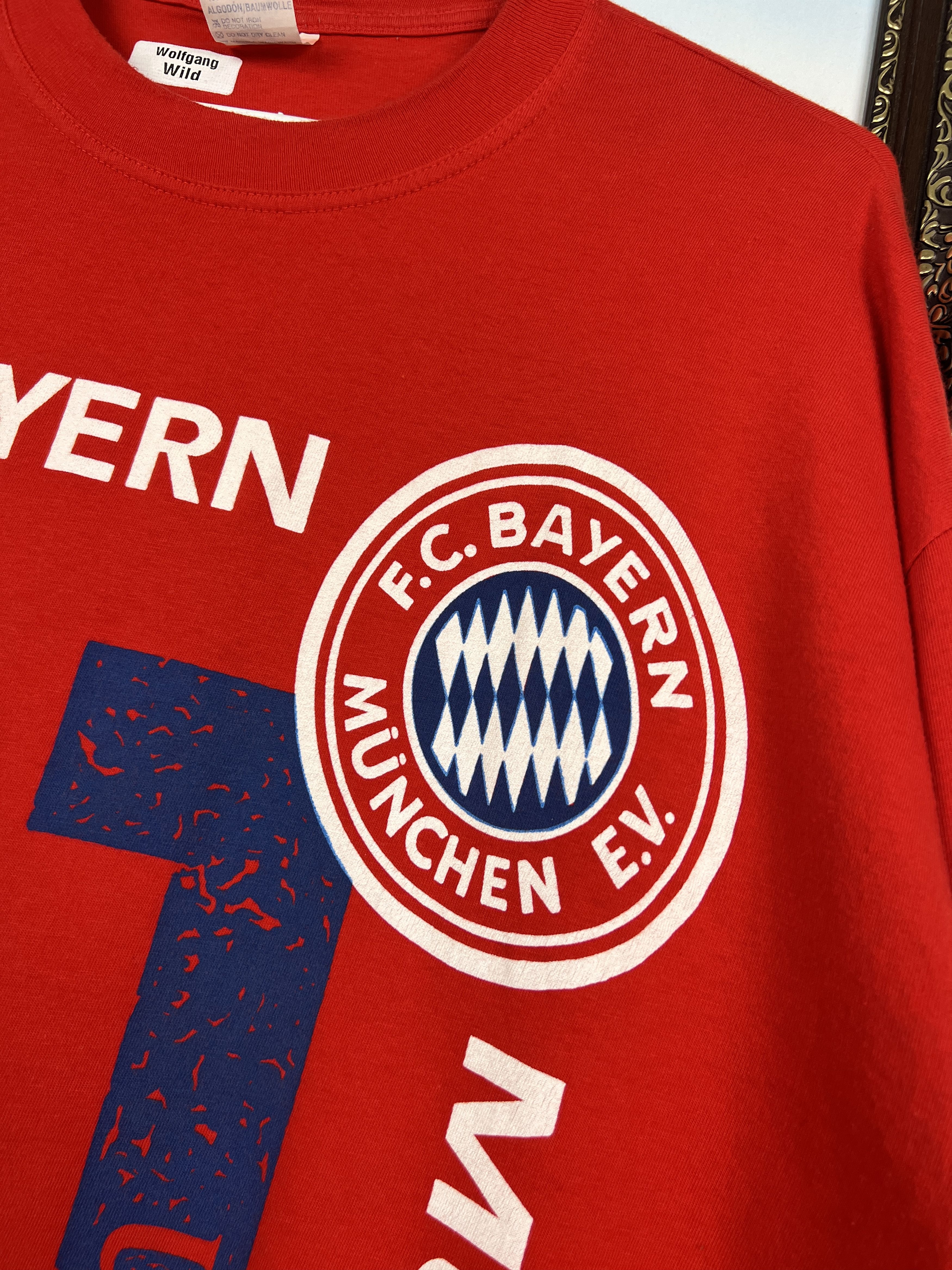 Adidas Bayern Munich Football Shirt Champions Print Soccer Jersey Size US XXL / EU 58 / 5 - 4 Thumbnail