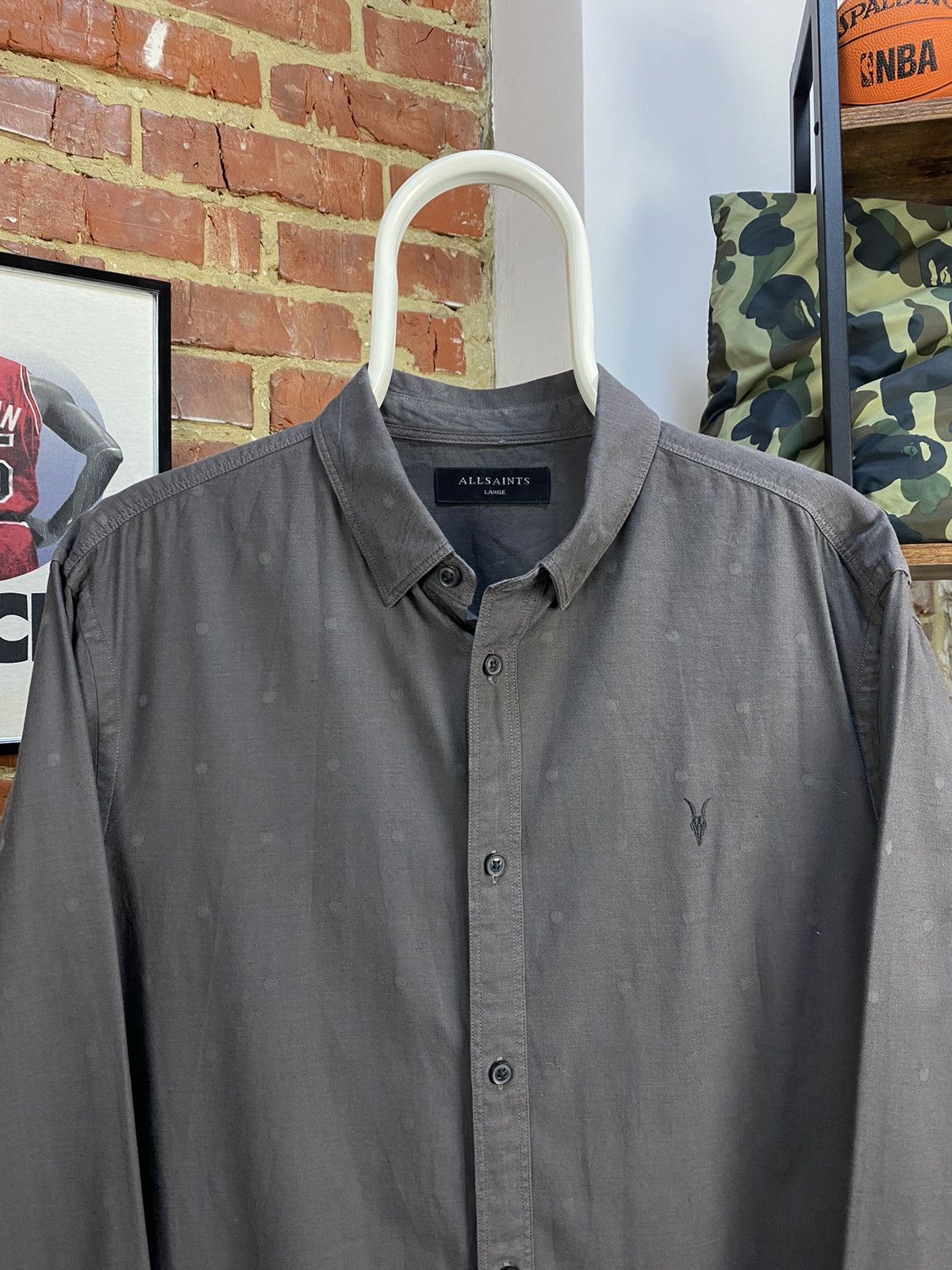 Allsaints AllSaints Putnam Casual Button Down Long Sleeve Shirt Size US L / EU 52-54 / 3 - 2 Thumbnail