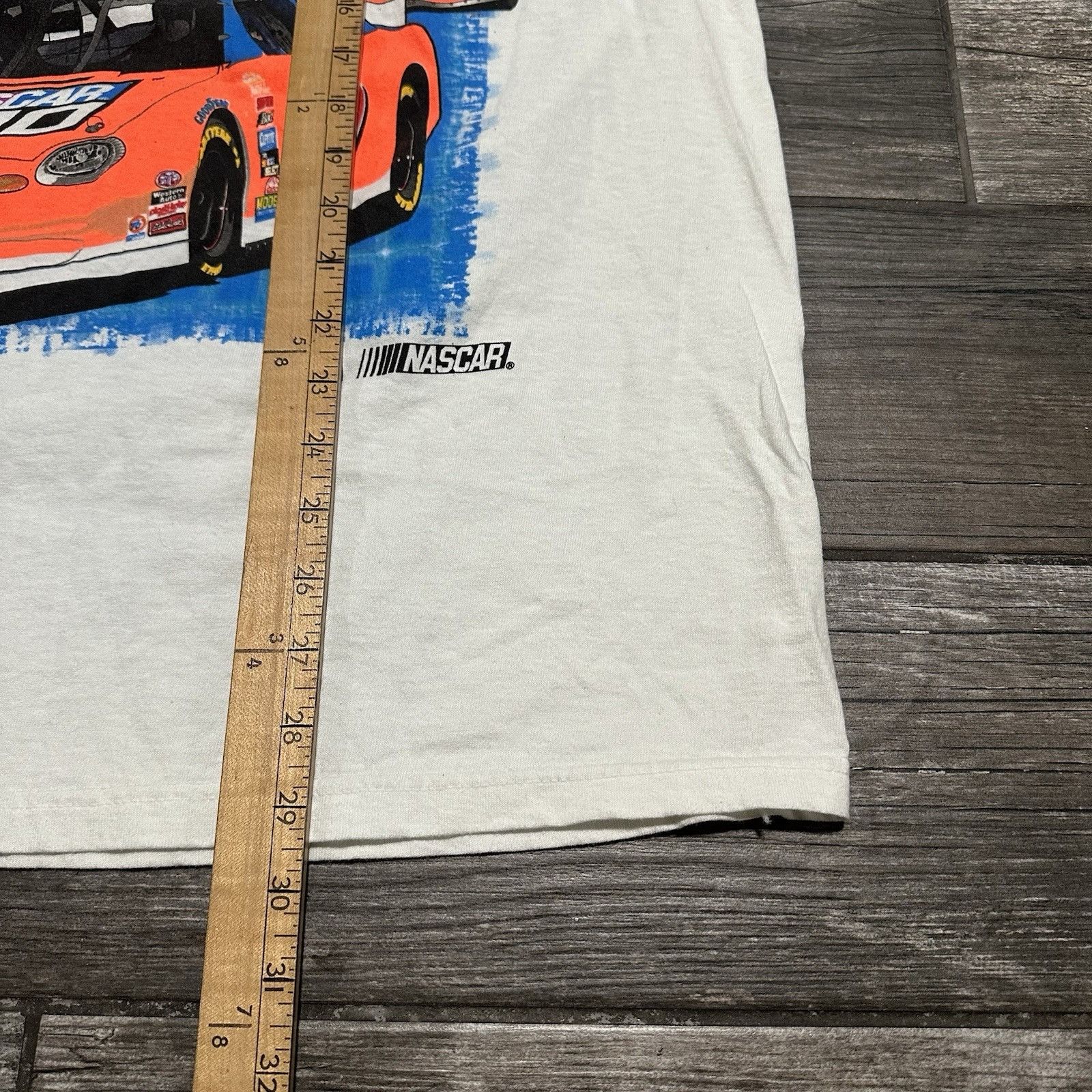 NASCAR VTG 2000 NASCAR WINSTON CUP SERIES WHITE RACING T-SHIRT SZ X Size US XL / EU 56 / 4 - 5 Thumbnail