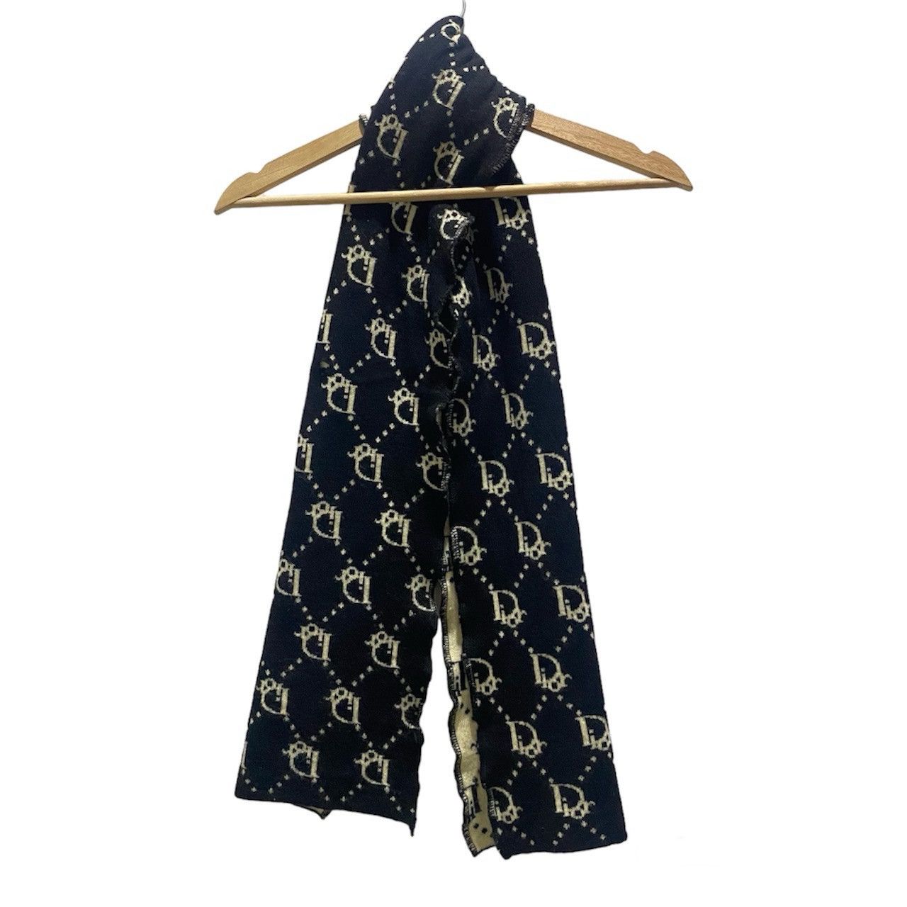 Christian Dior Monsieur CHRISTIAN DIOR MONOGRAM WOOL SCARF/MUFLER Size ONE SIZE - 3 Thumbnail