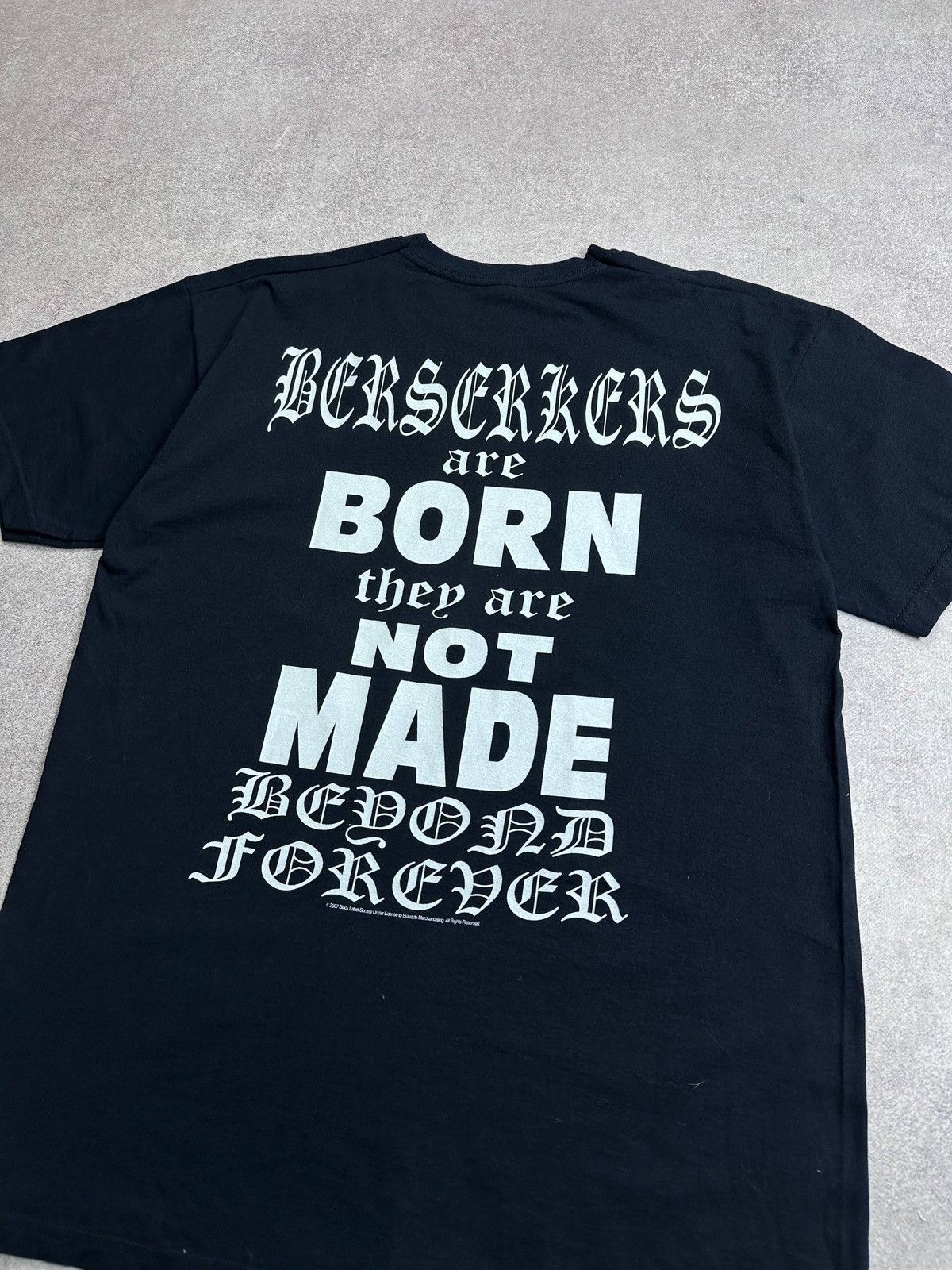 Black Label Vintage BLS Black Label Society SDMF Graphic Rap T-shirt L Size US L / EU 52-54 / 3 - 5 Thumbnail