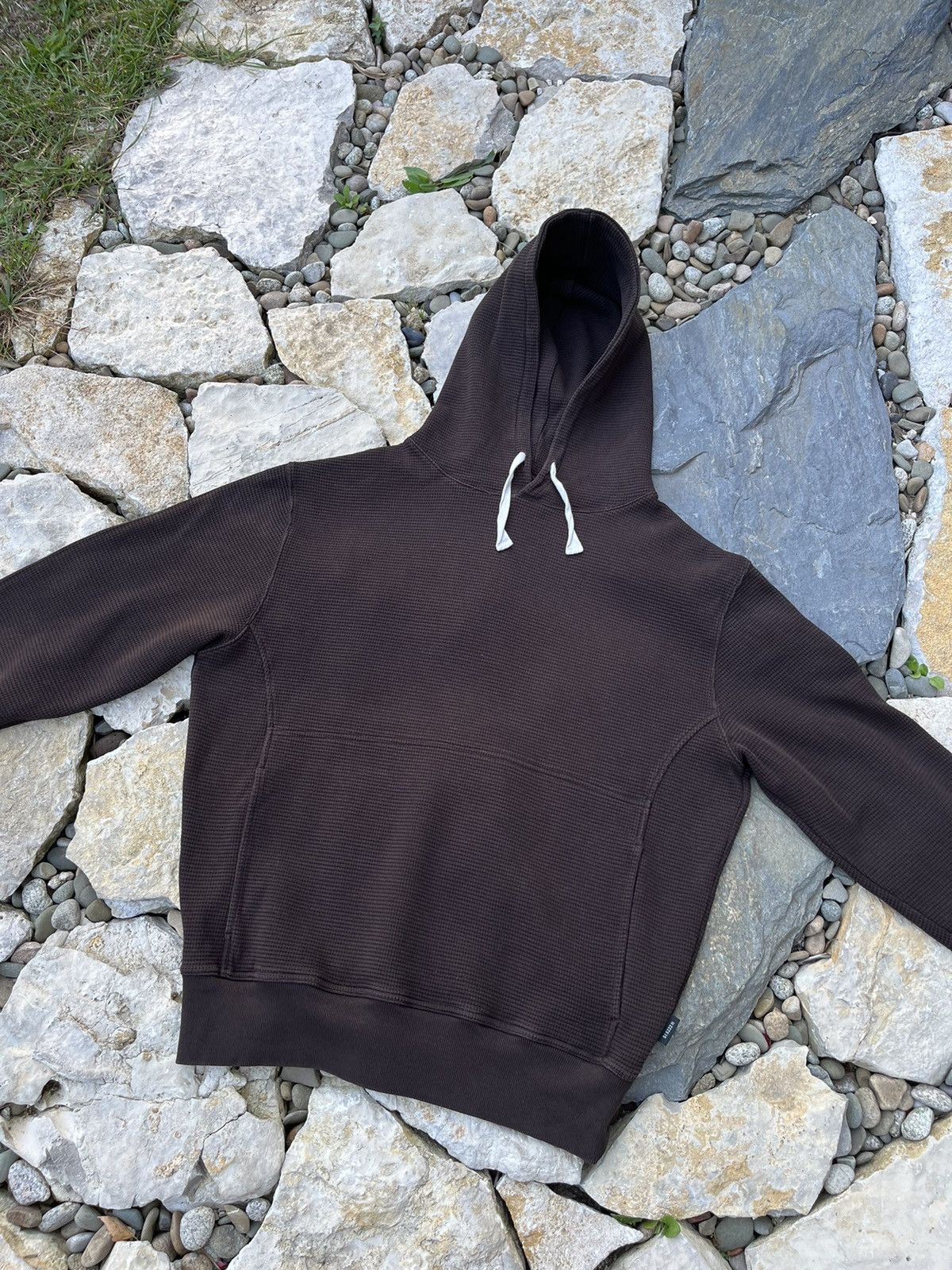 Oliver Spencer Oliver Spencer organic cotton walsham waffle knit hoodie Size US S / EU 44-46 / 1 - 12 Thumbnail