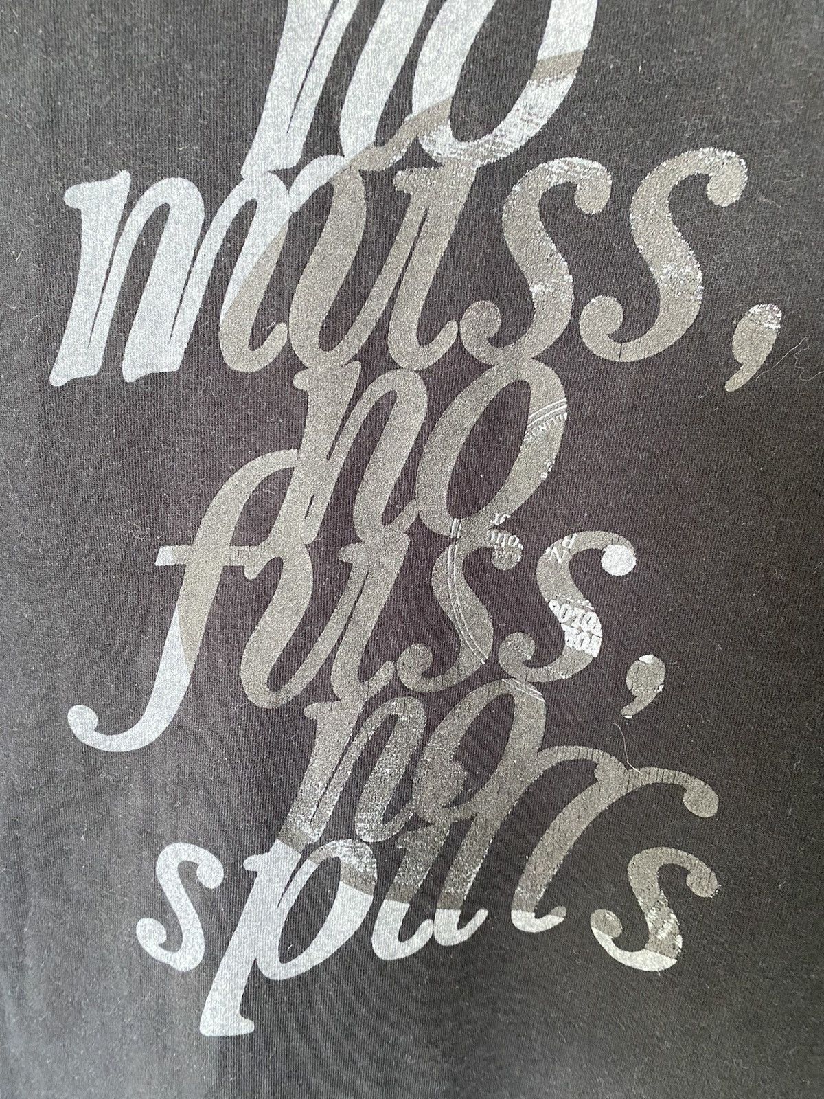 If Six Was Nine × Japanese Brand × Lounge Lizard iconic Poem no muss no fuss no spills tee Size US M / EU 48-50 / 2 - 4 Thumbnail
