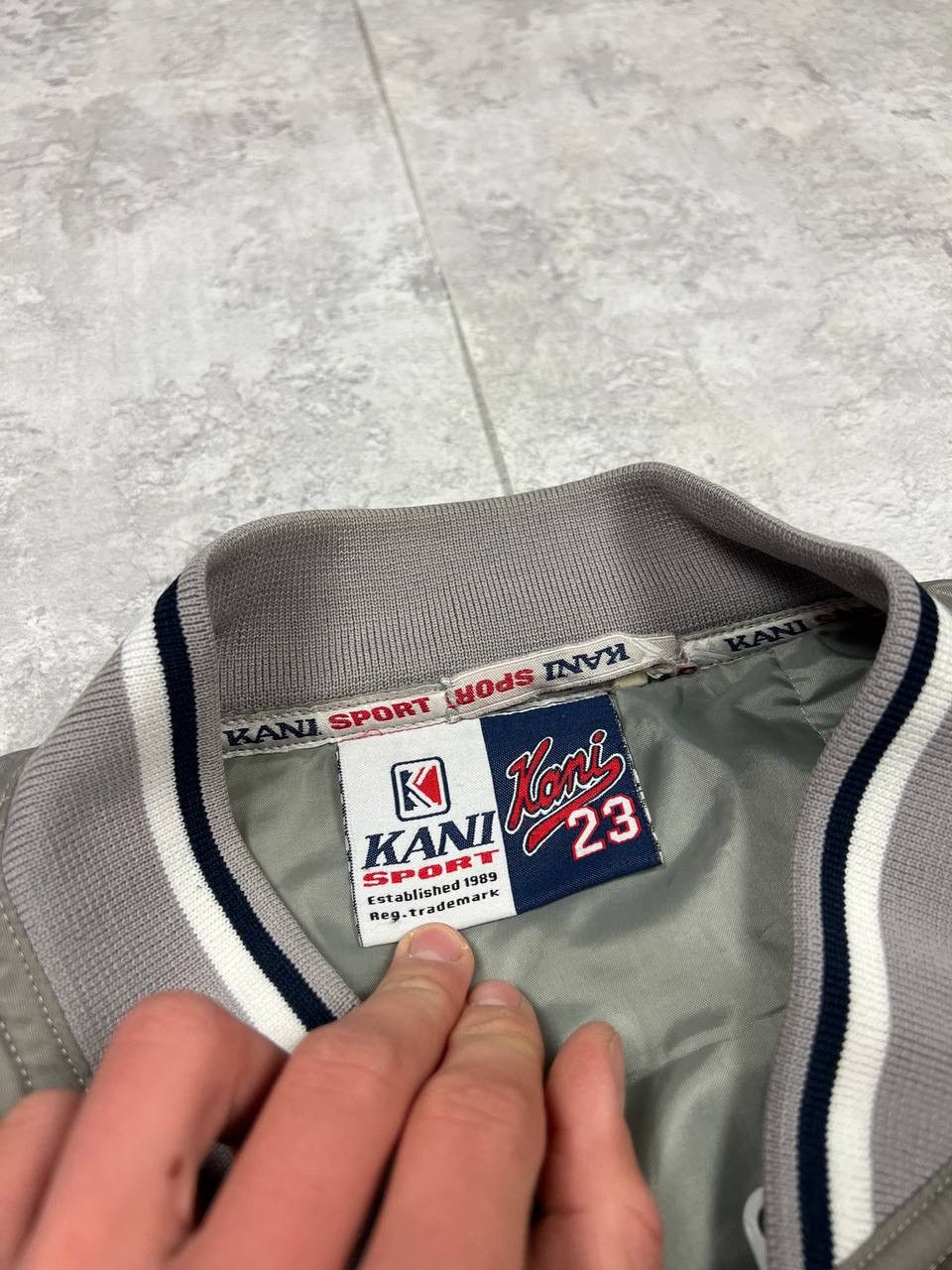 Karl Kani Vintage Karl Kani Iconic Bomber Jacket 23 Brooklyn Size US L / EU 52-54 / 3 - 12 Thumbnail