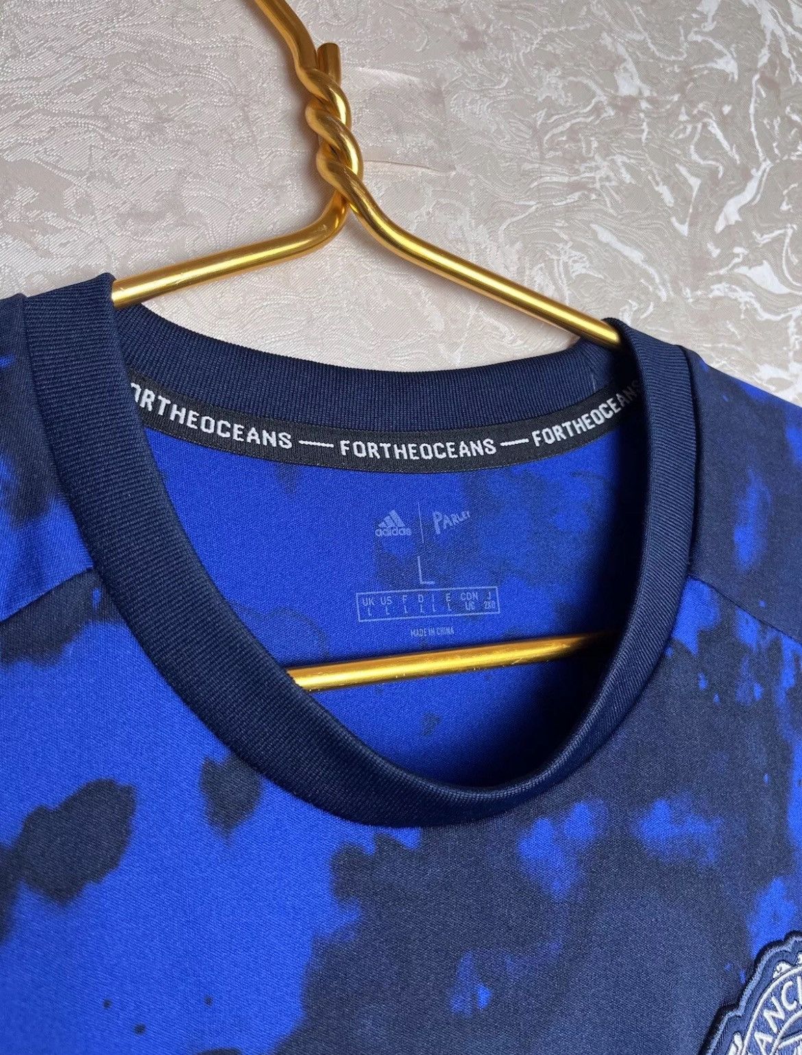 Adidas Manchester United Adidas X Parley Jersey DX9089 Size L Size US L / EU 52-54 / 3 - 5 Thumbnail