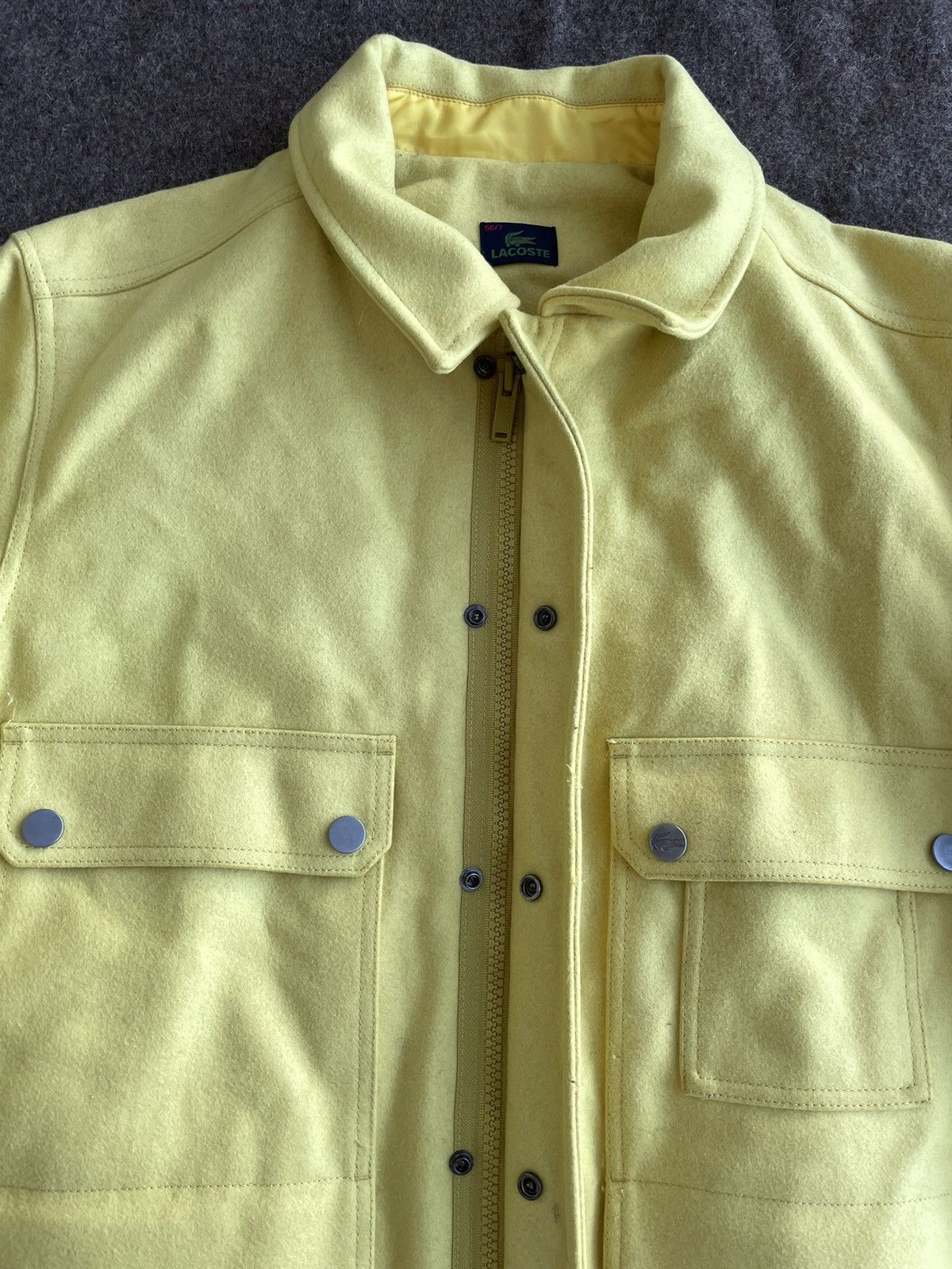 Lacoste Lacoste Wool Hunting Jacket Size US XL / EU 56 / 4 - 9 Thumbnail