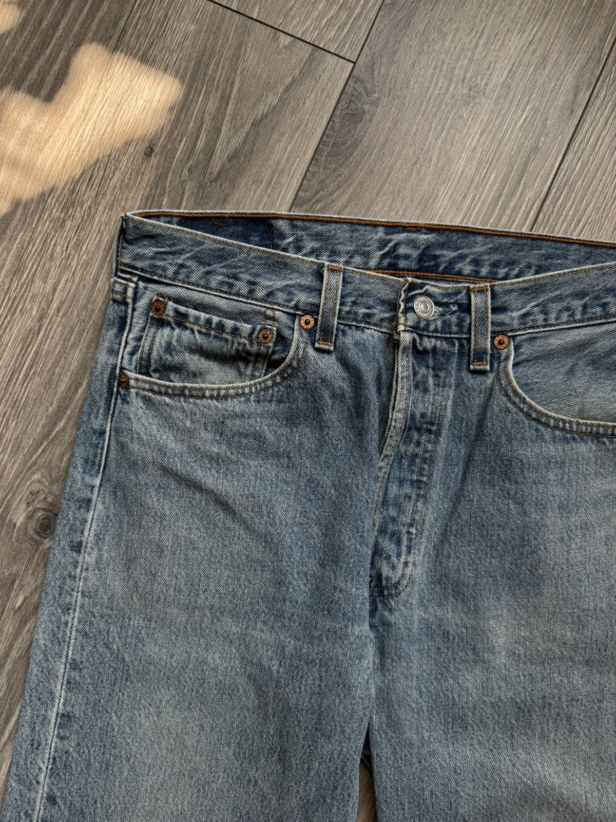 Other Vintage Levi’s 501 made in USA denim jeans Size US 32 / EU 48 - 5 Thumbnail