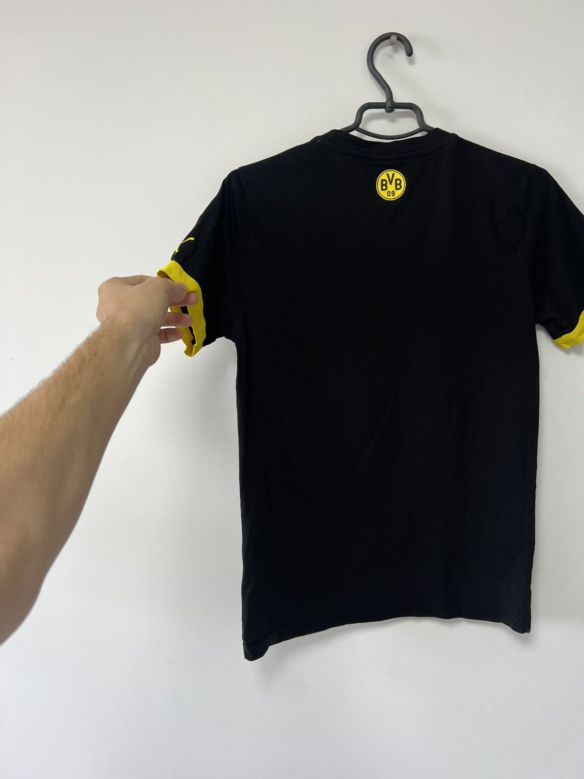 Puma Borussia Dortmund Training T shirt Cotton BVB Puma Black S Size US S / EU 44-46 / 1 - 17 Thumbnail