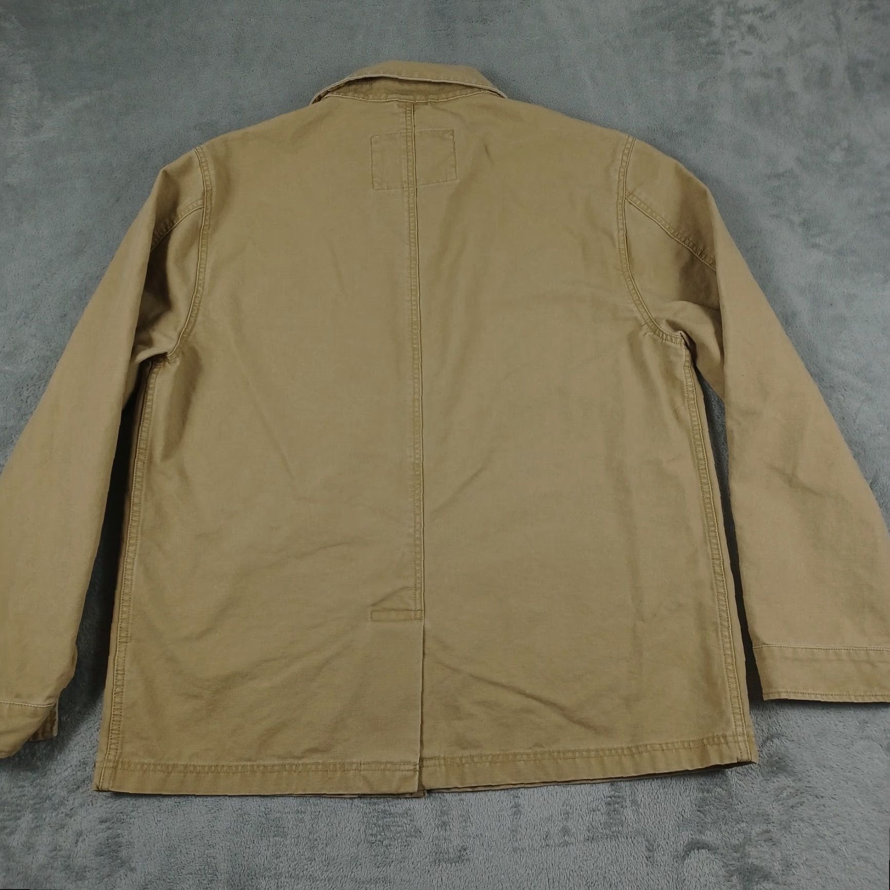 Southern Tide Jacket Mens XL Brown Canvas Chore Outdoor Pockets Workwear