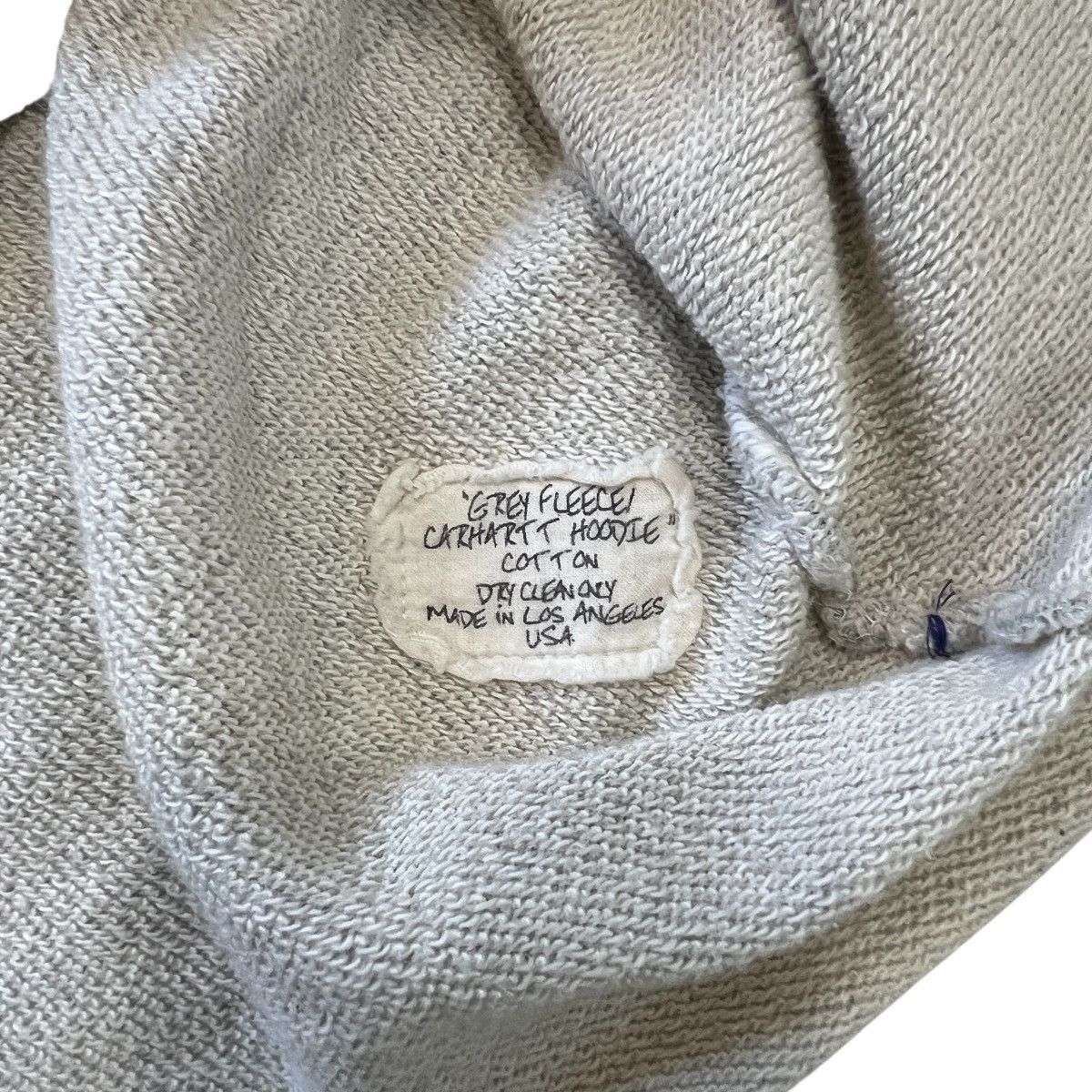 Greg Lauren Greg Lauren Grey Fleece / Carhartt Rework Hoodie Size 3 Size US M / EU 48-50 / 2 - 5 Thumbnail