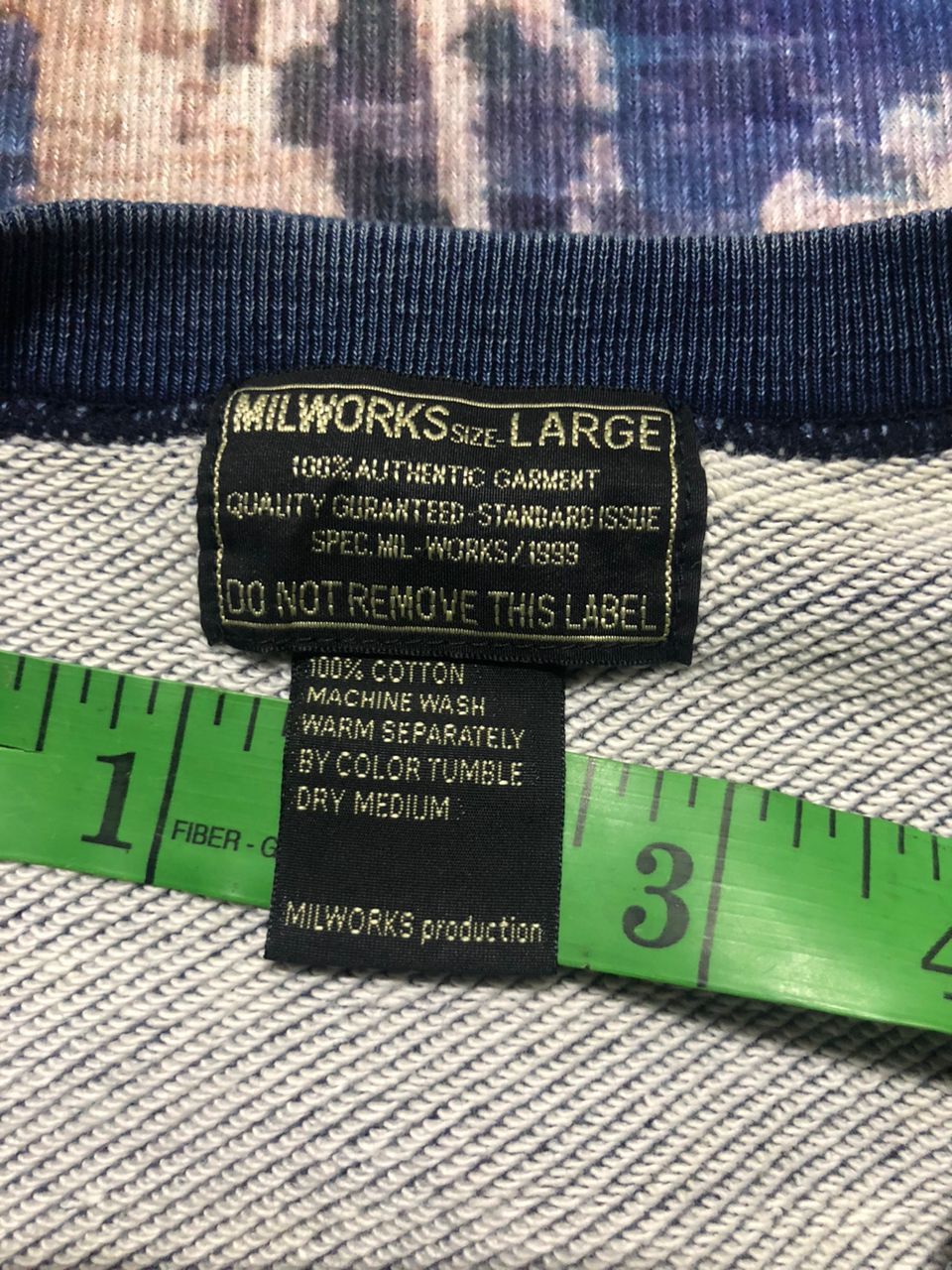 Japanese Brand Vintage 90s Milwork Fishing Camp'97' Indigo Sweatshirt Size US L / EU 52-54 / 3 - 13 Thumbnail