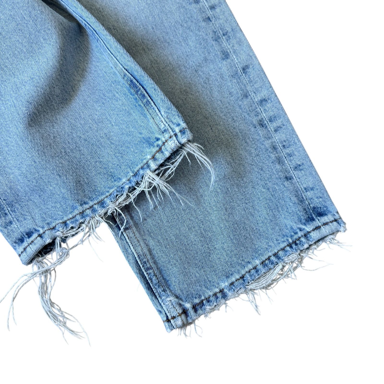 Agolde AGOLDE 90s Mid Rise Loose Fit Jean Captured Distressed Size 25" / US 0 / IT 36 - 7 Thumbnail