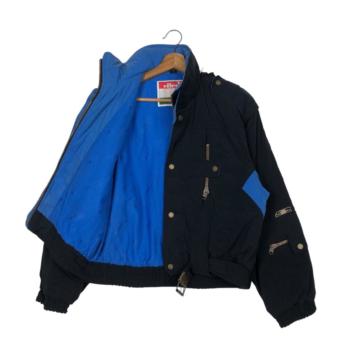Japanese Brand 📌Vintage Cropped Ski Jacket Ellesse Bomber Issey Miyake Size US S / EU 44-46 / 1 - 13 Thumbnail