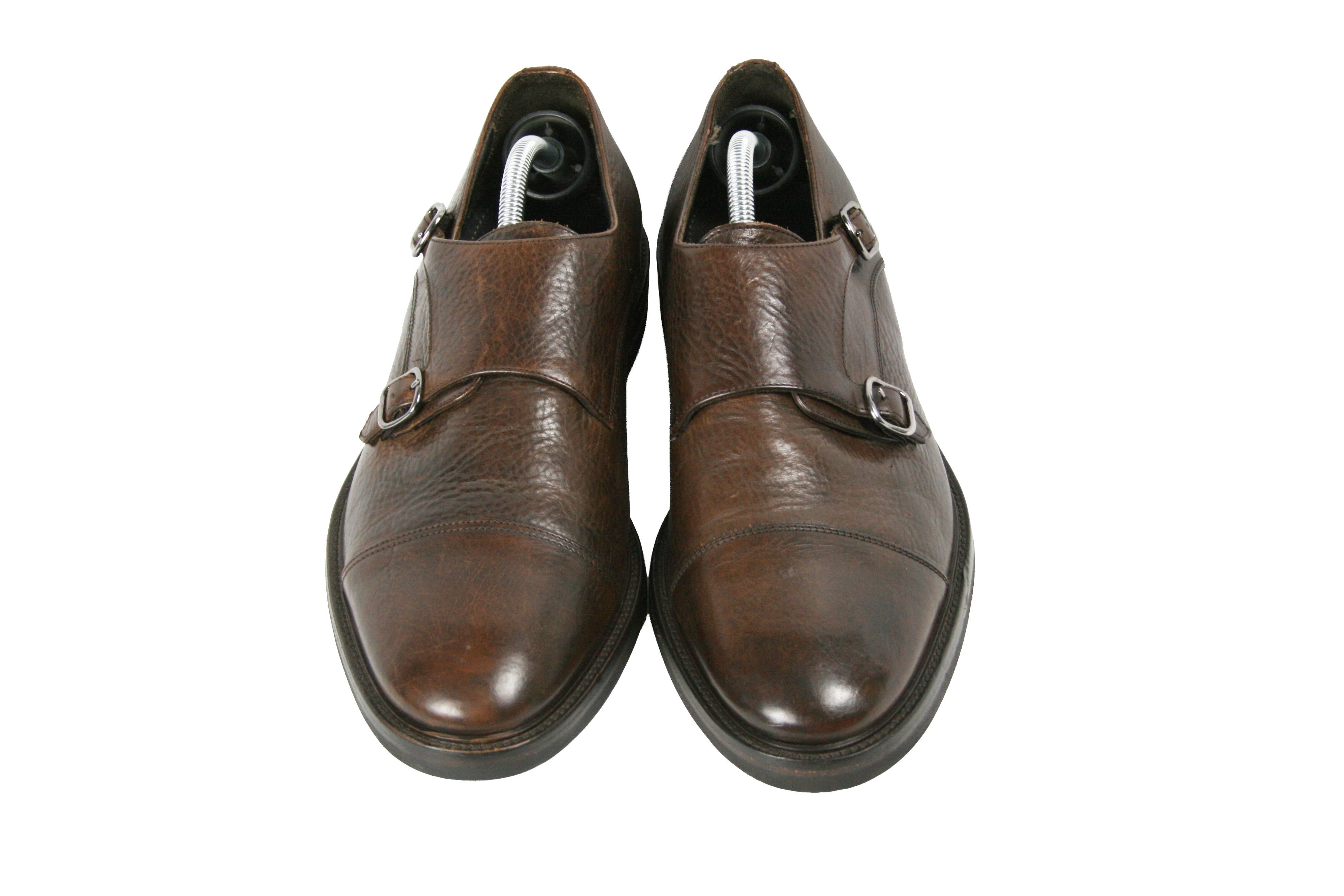 Suitsupply Monk Double Strap Shoes Size US 11 / EU 44 - 7 Thumbnail