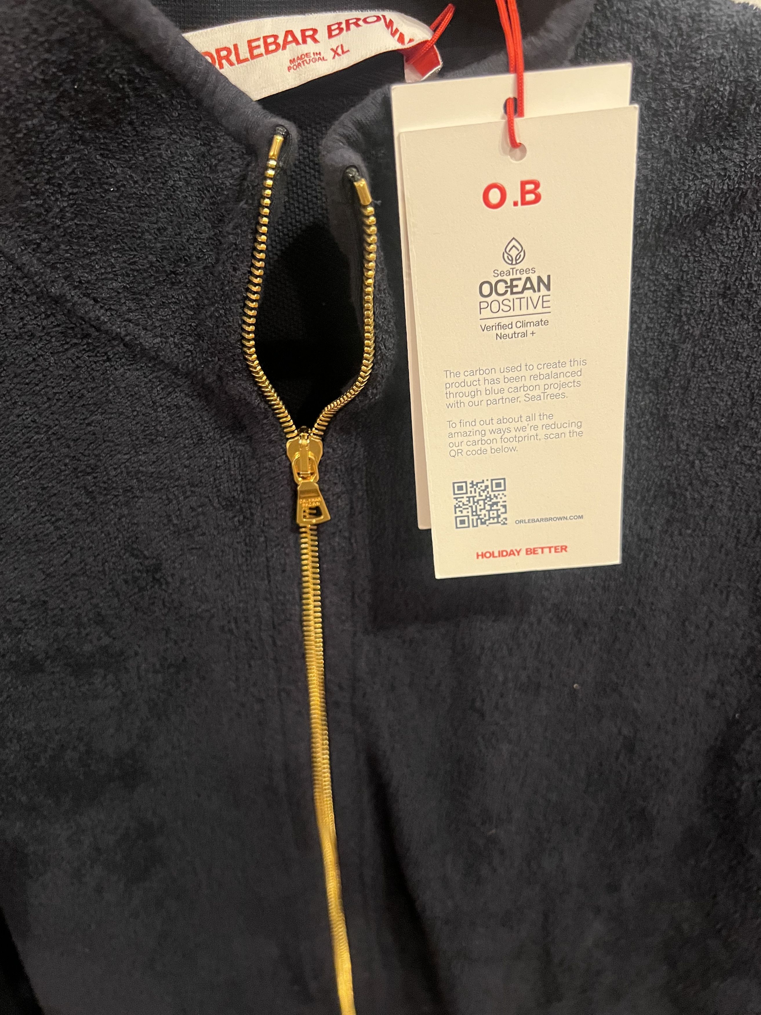 Orlebar Brown New w/ Tags, Orlebar Brown, Light Plush Jacket Size US XL / EU 56 / 4 - 3 Thumbnail