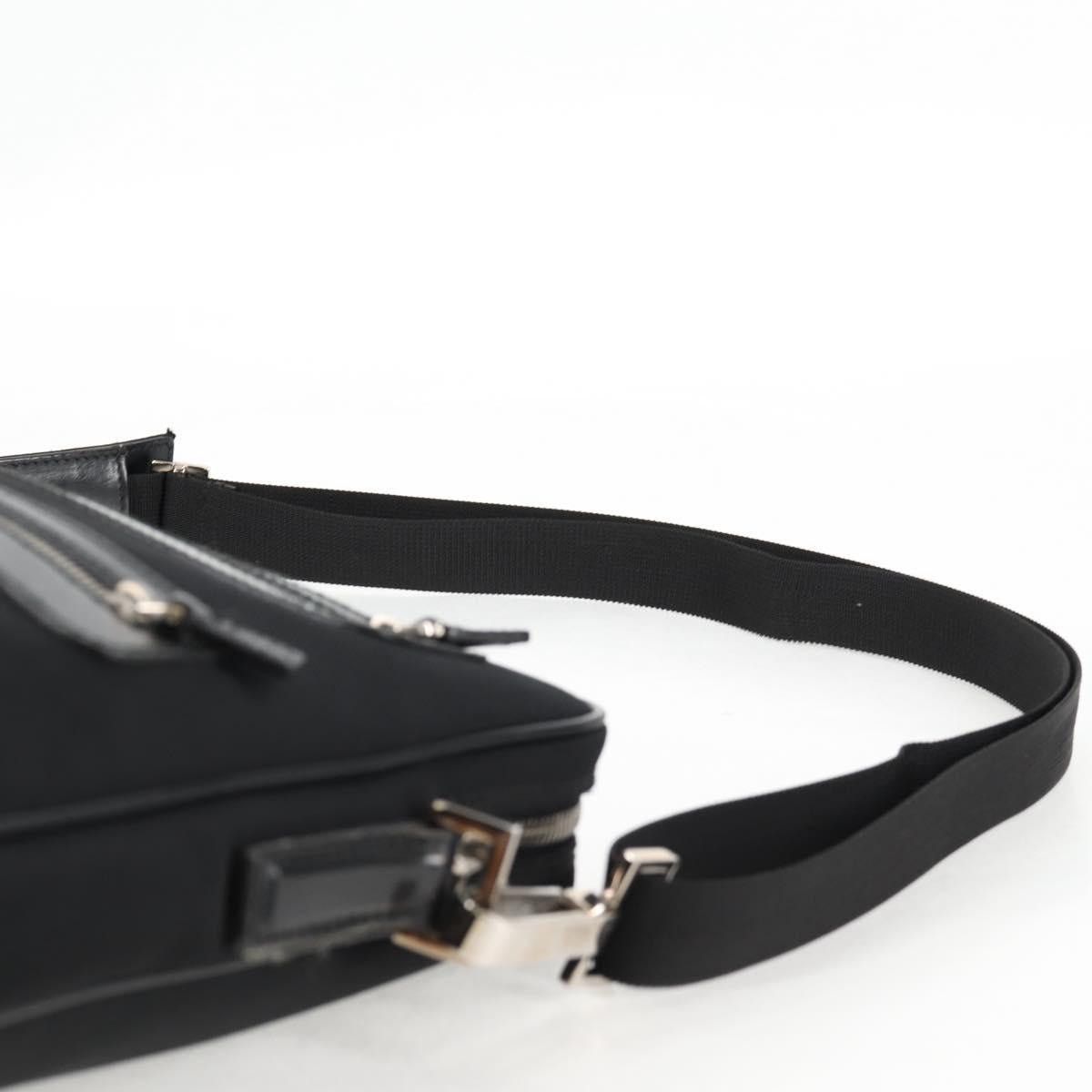 Gucci GUCCI Shoulder Bag Nylon Black Silver Size ONE SIZE - 8 Thumbnail