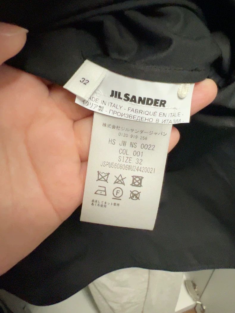 Jil Sander Jil Sander size 32 Black Blouse Size 4XL / US 24-26 - 2 Thumbnail
