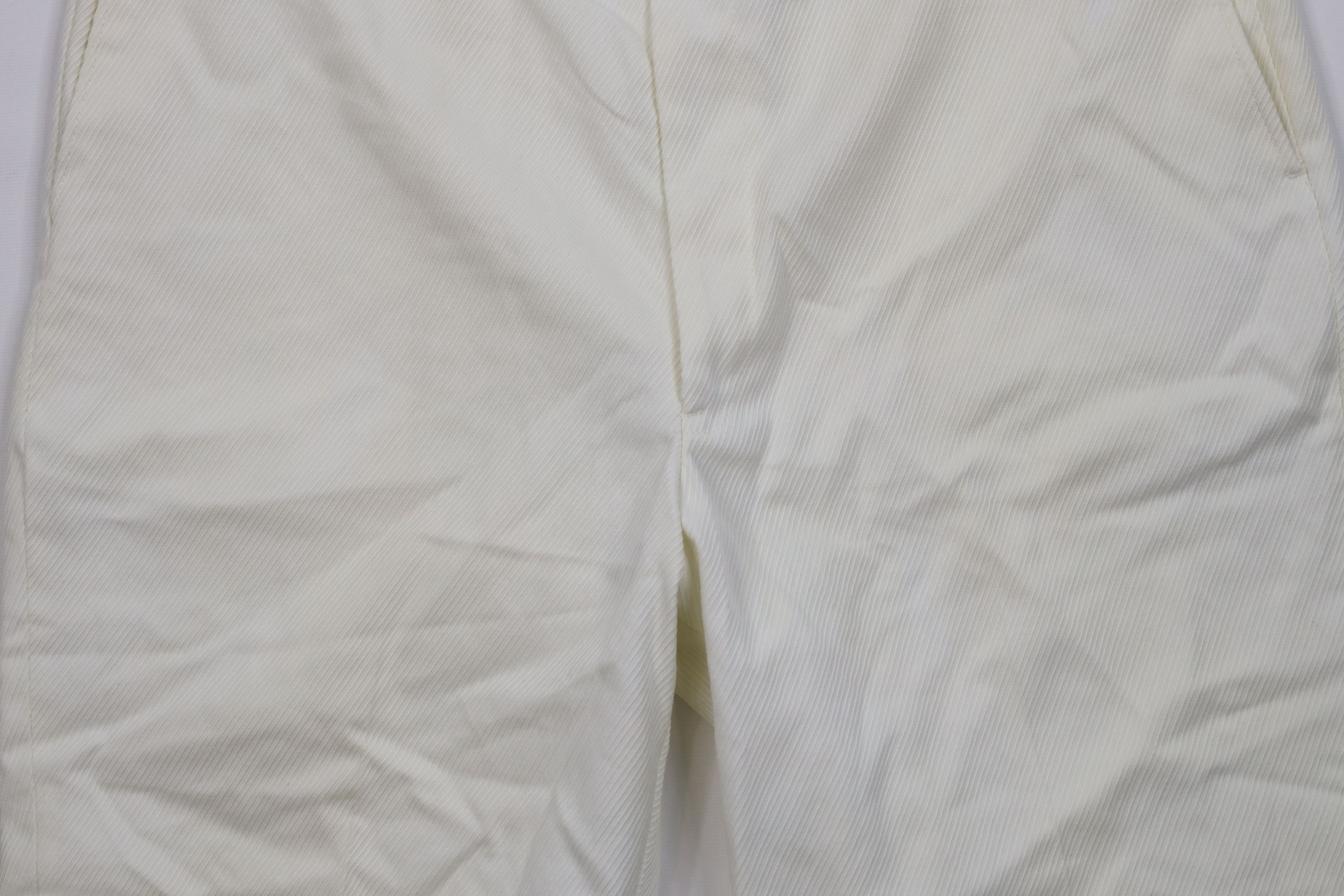 Vintage Vintage 70s Streetwear Whipcord Chino Shorts Cream USA Size US 34 / EU 50 - 3 Thumbnail