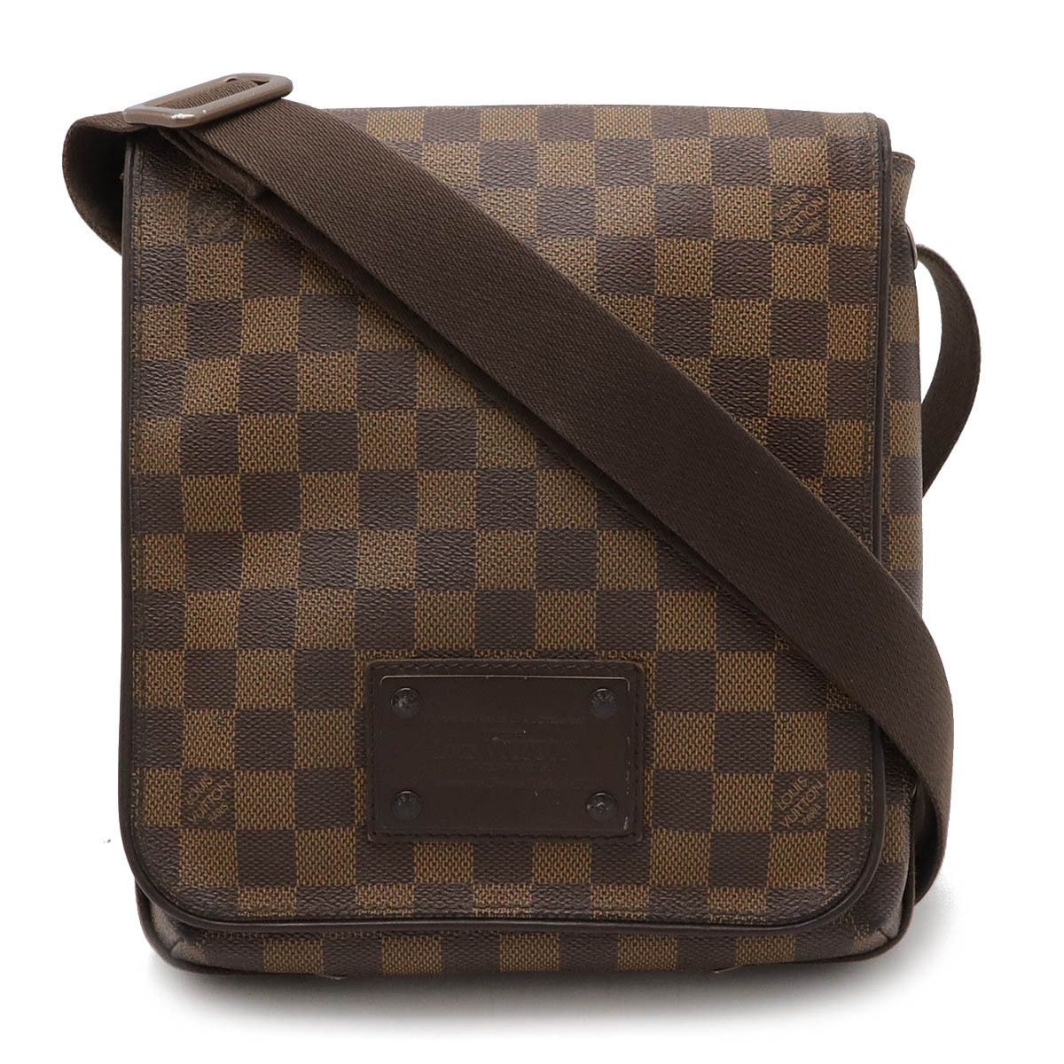 Louis Vuitton Louis Vuitton Damier Brooklyn Pm Shoulder Bag N51210 Canvas Crossbody Bag N51210 in Brown, Women's