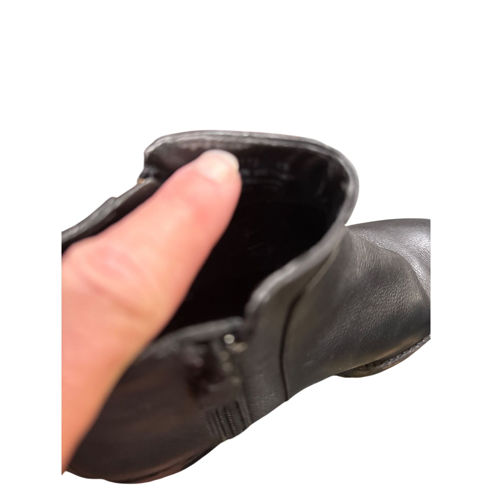 Cole Haan Cole Haan Grand Rene wms black leather ankle boots booties s Size US 6 / IT 36 - 9 Thumbnail