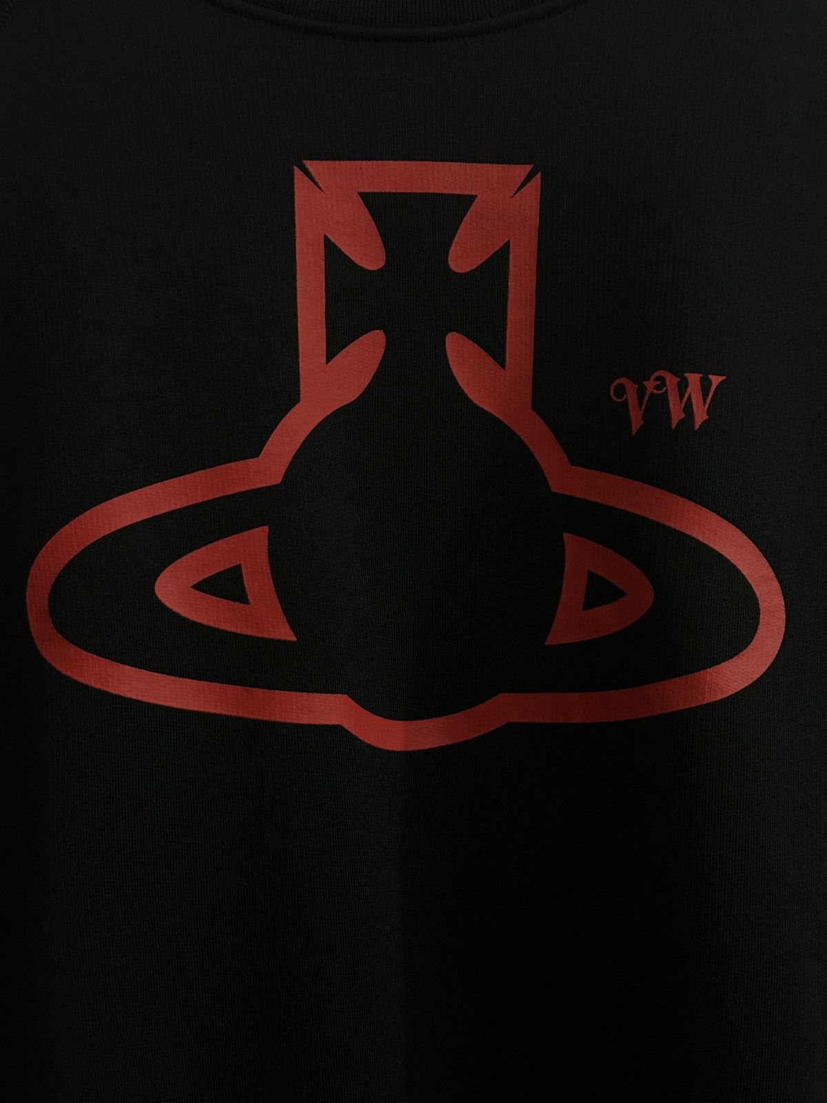 Vivienne Westwood Vivienne Westwood Sweatshirt Black Big Orb Logo L Size US L / EU 52-54 / 3 - 2 Thumbnail