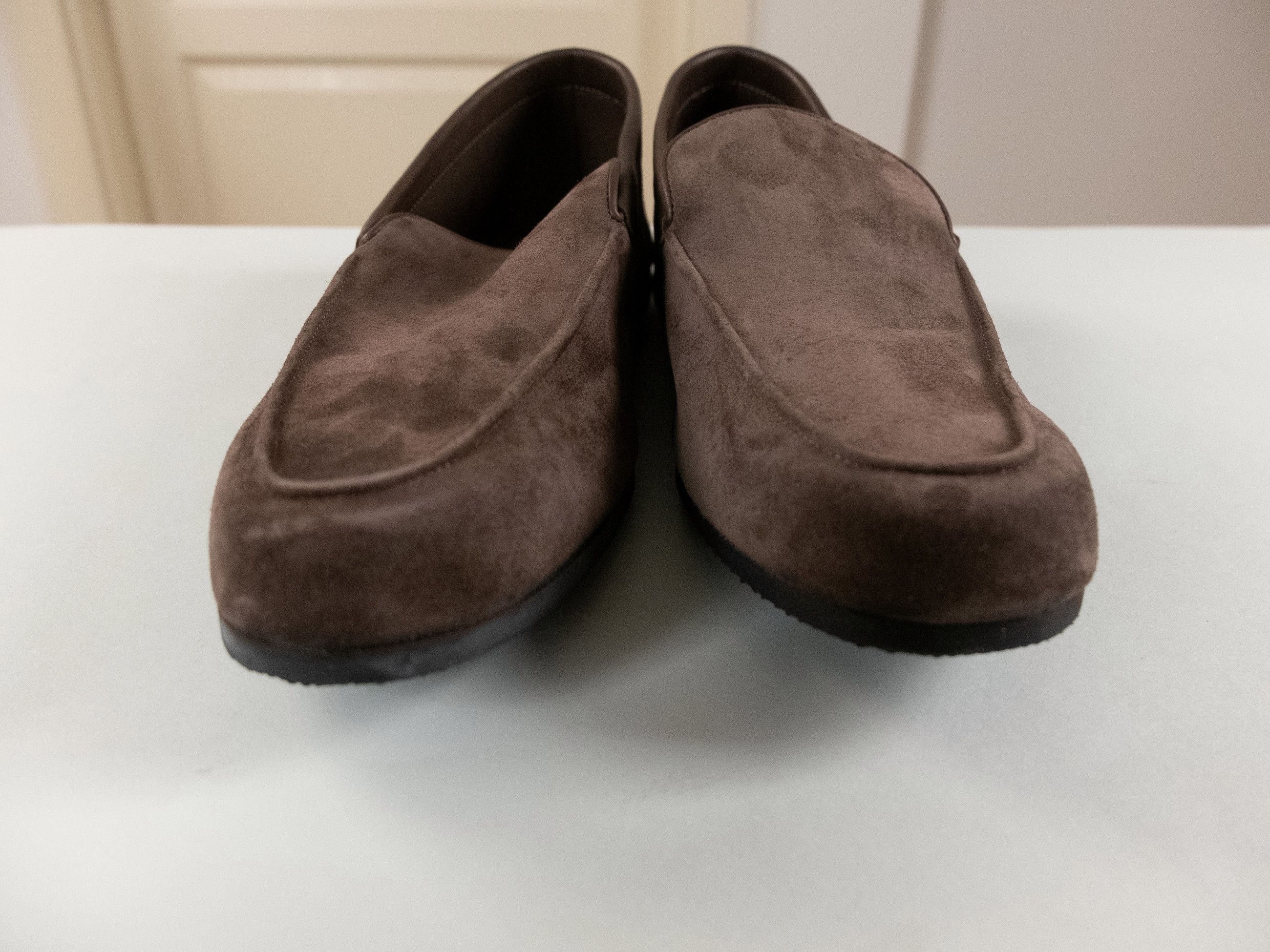 John Lobb JOHN LOBB Tyne brown suede leather unlined loafers 8.5 41.5 Size US 8.5 / EU 41-42 - 3 Thumbnail