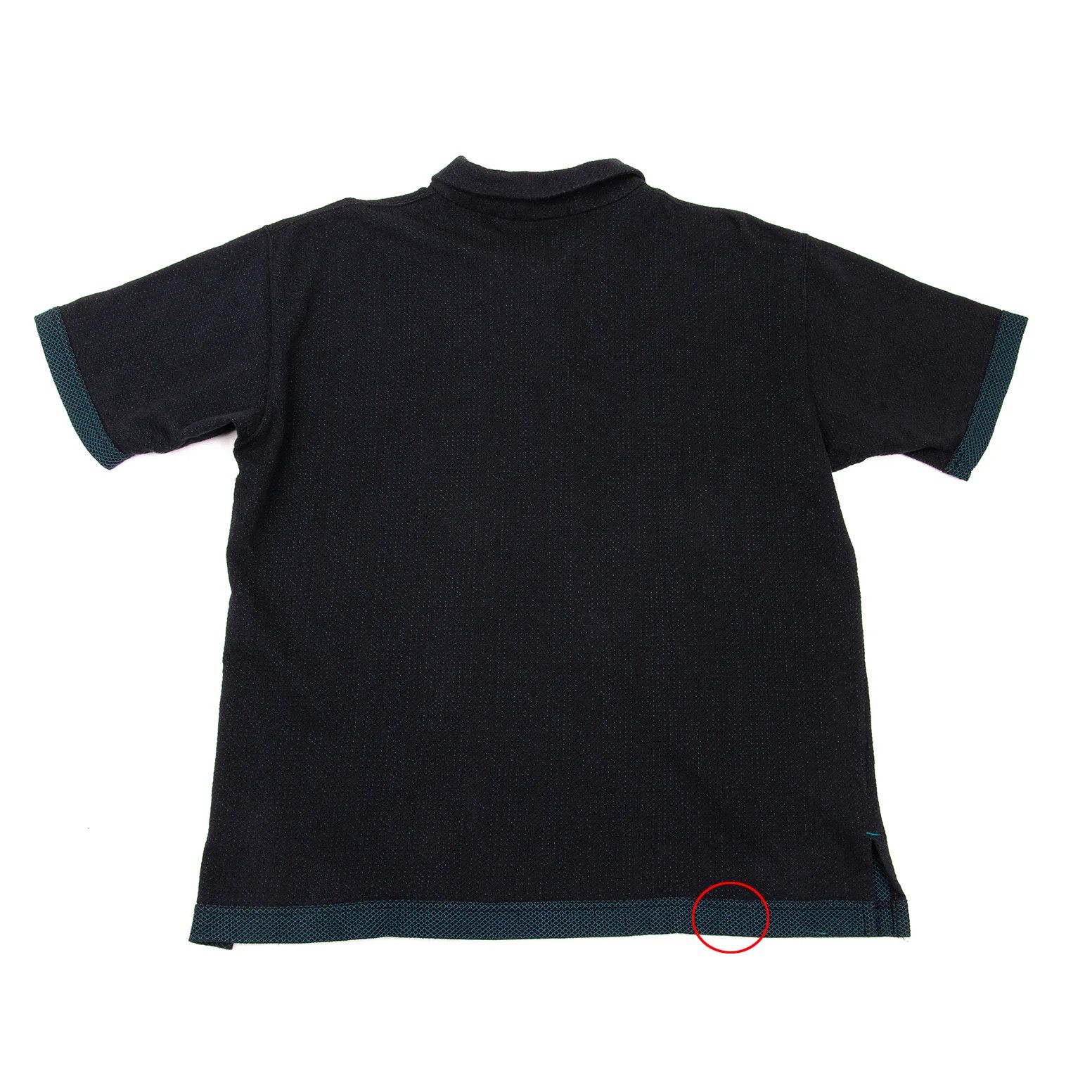 Issey Miyake Inside Stitch Design Polo Shirt in Dark Navy Size US S / EU 44-46 / 1 - 13 Thumbnail