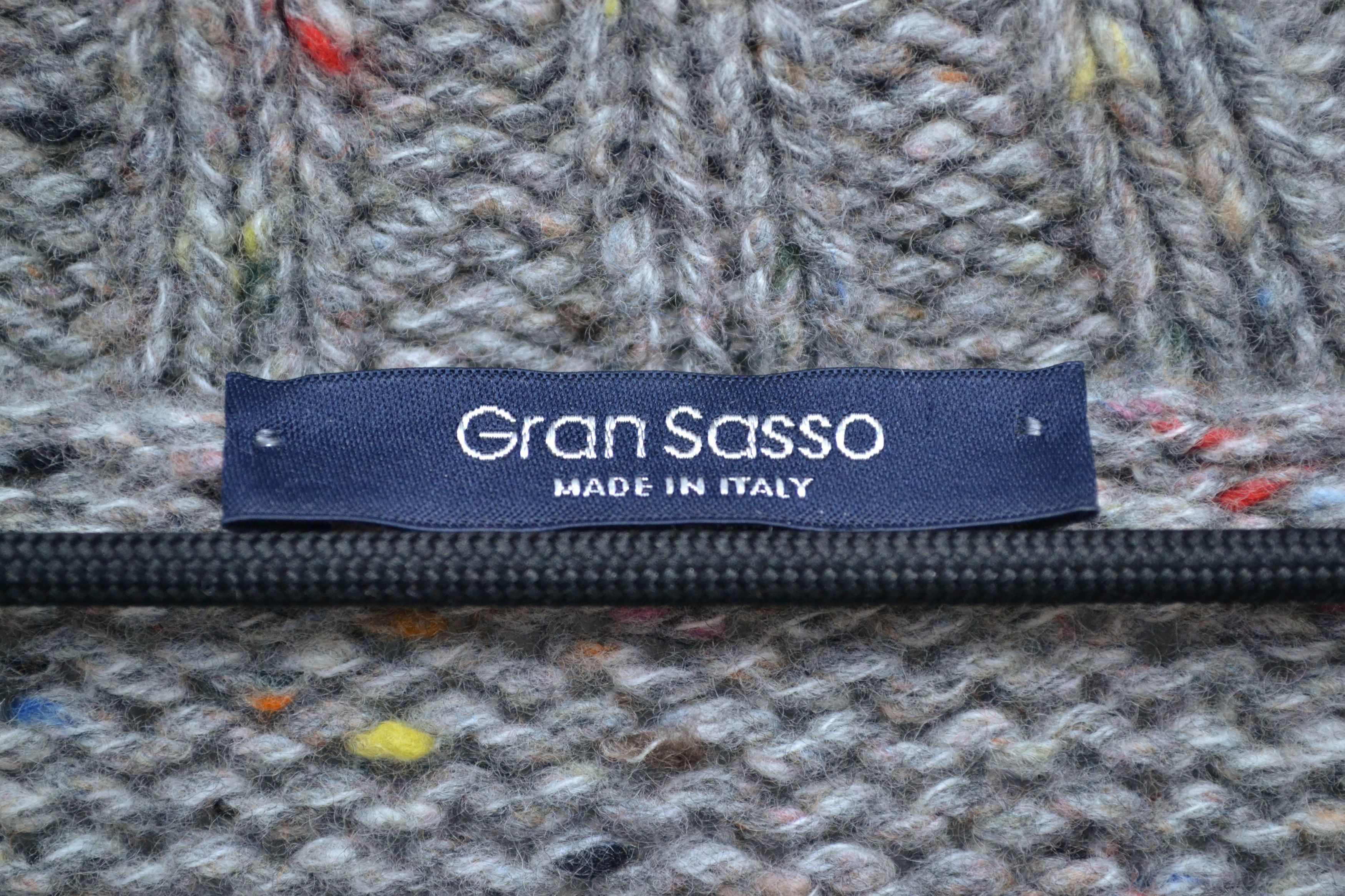 Gran Sasso Gran Sasso 100% Virgin Wool Men’s Gray Sweater Size US L / EU 52-54 / 3 - 7 Thumbnail