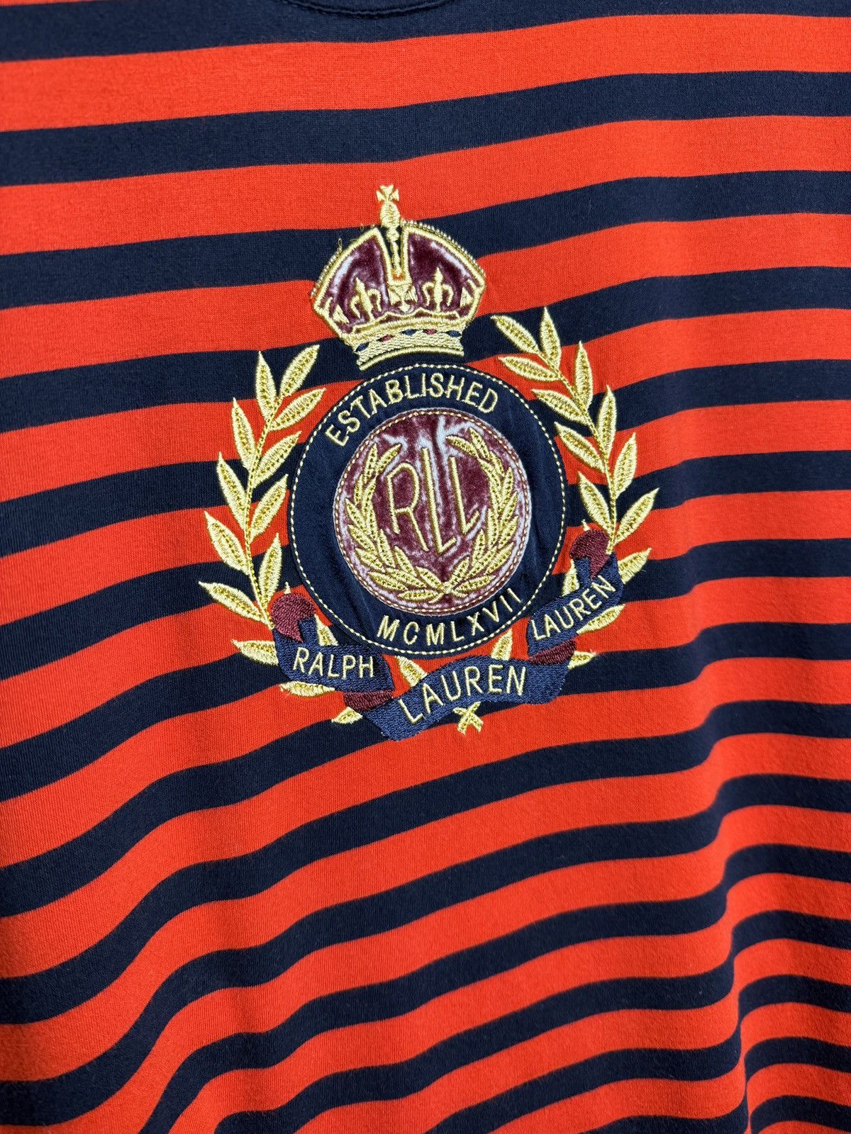 Polo Ralph Lauren × Vintage Vintage Polo T-Shirt Polo Ralph Lauren Established Big Pony Size XXL / US 16-18 / IT 52-54 - 2 Thumbnail