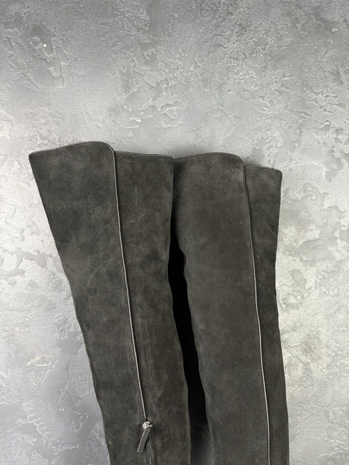 Giuseppe Zanotti Giuseppe Zanotti Boots Knee Boots Black Suide Size 38 Size US 8 / IT 38 - 3 Thumbnail