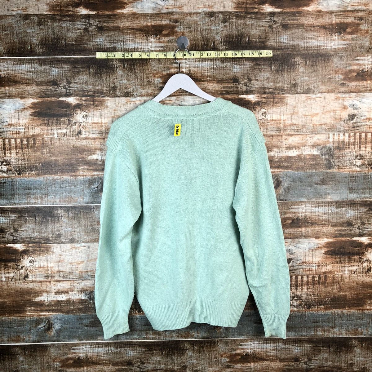 Japanese Brand Japanese Brand Green Cardigan Knitwear #A1360 Size XL / US 12-14 / IT 48-50 - 12 Thumbnail