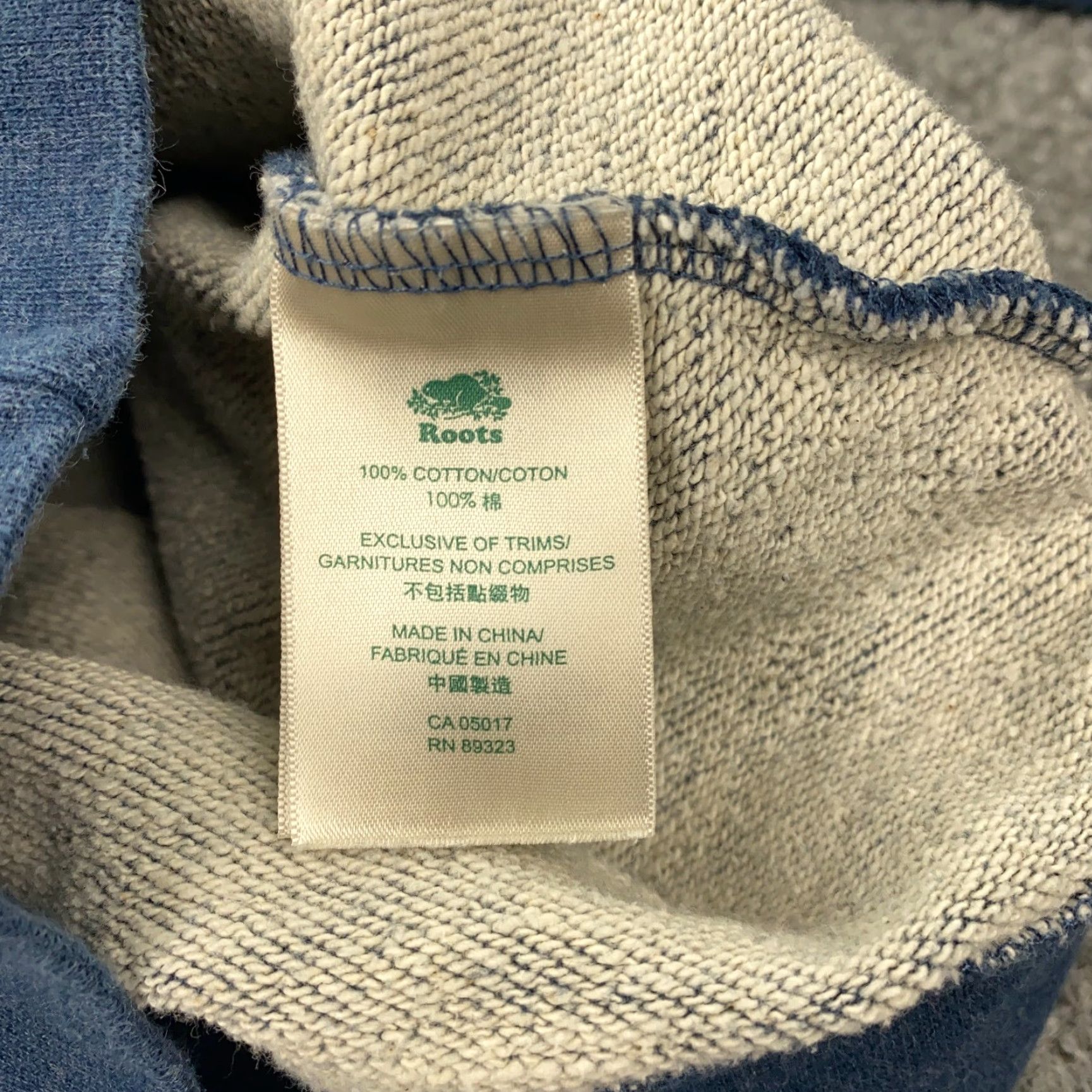 Roots Roots Sweatshirt Blue XS Spellout Crew Neck Mens Size US XS / EU 42 / 0 - 5 Thumbnail