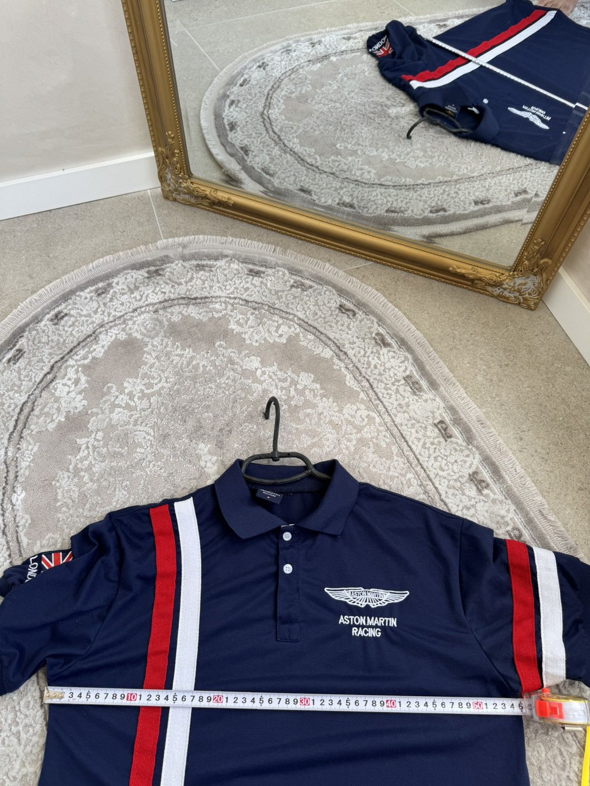 Hackett Vintage Hackett Aston Martin Polo Racing Shirt Size US S / EU 44-46 / 1 - 6 Thumbnail