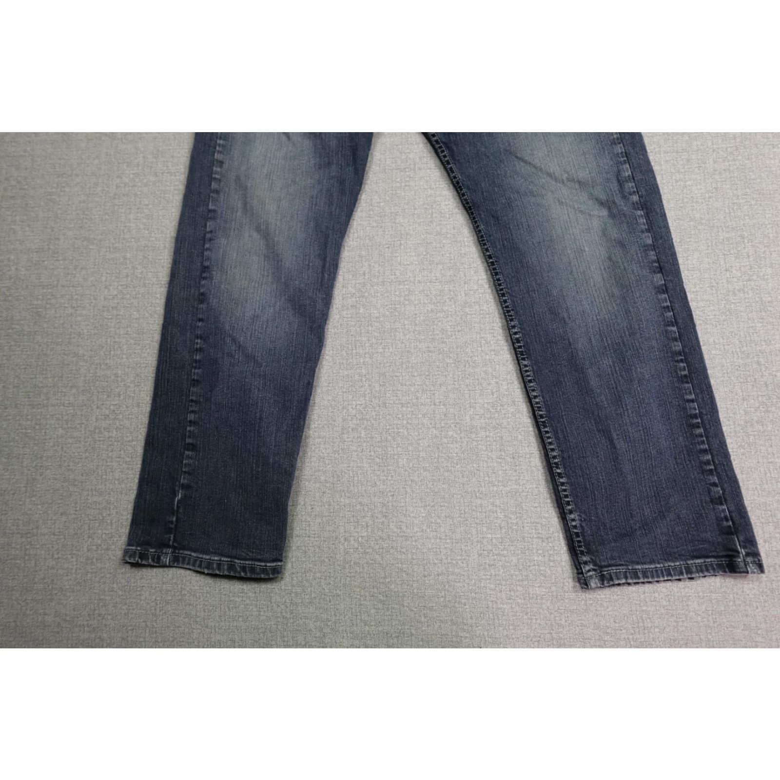 Levi's Levi's 505 Jeans Men 36x30 Blue Relaxed Straight Dark Wash Denim USA Size US 36 / EU 52 - 3 Thumbnail