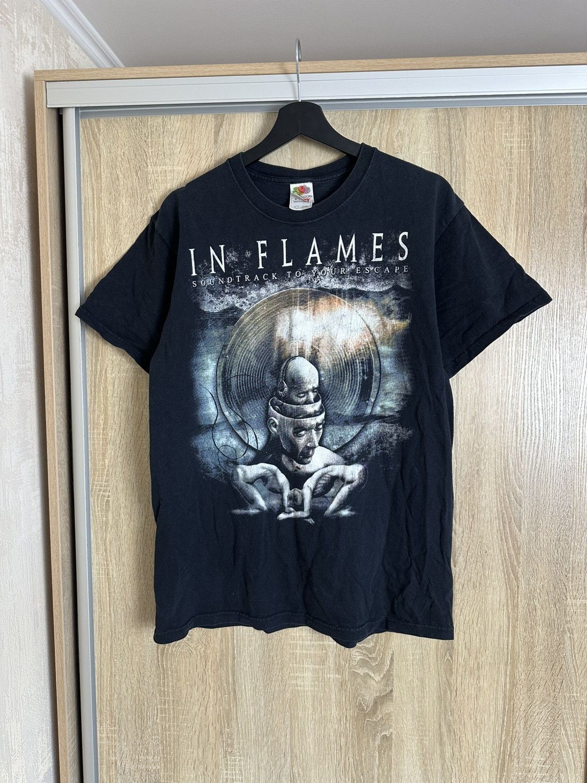Band Tees 🔥 2004 In Flames Soundtrack To Your Escape Metal T Shirt Size US L / EU 52-54 / 3 - 5 Thumbnail