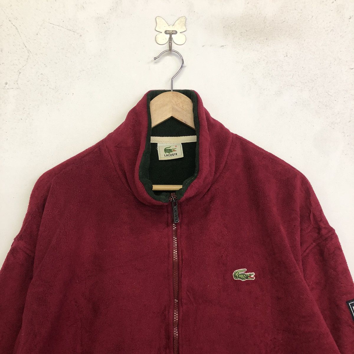 Lacoste Vintage Lacoste Yatching Fleece Sweater Jacket Size US M / EU 48-50 / 2 - 5 Thumbnail