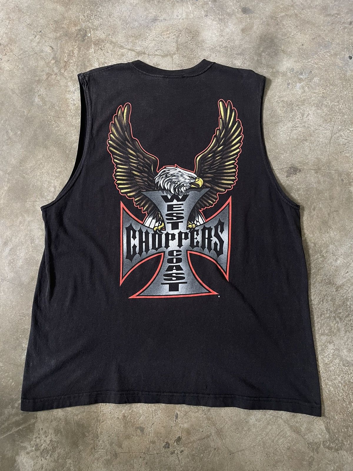 West Coast Choppers West Coast Choppers Jesse Jo Eagle Tank Top Faded Size US XL / EU 56 / 4 - 1 Thumbnail