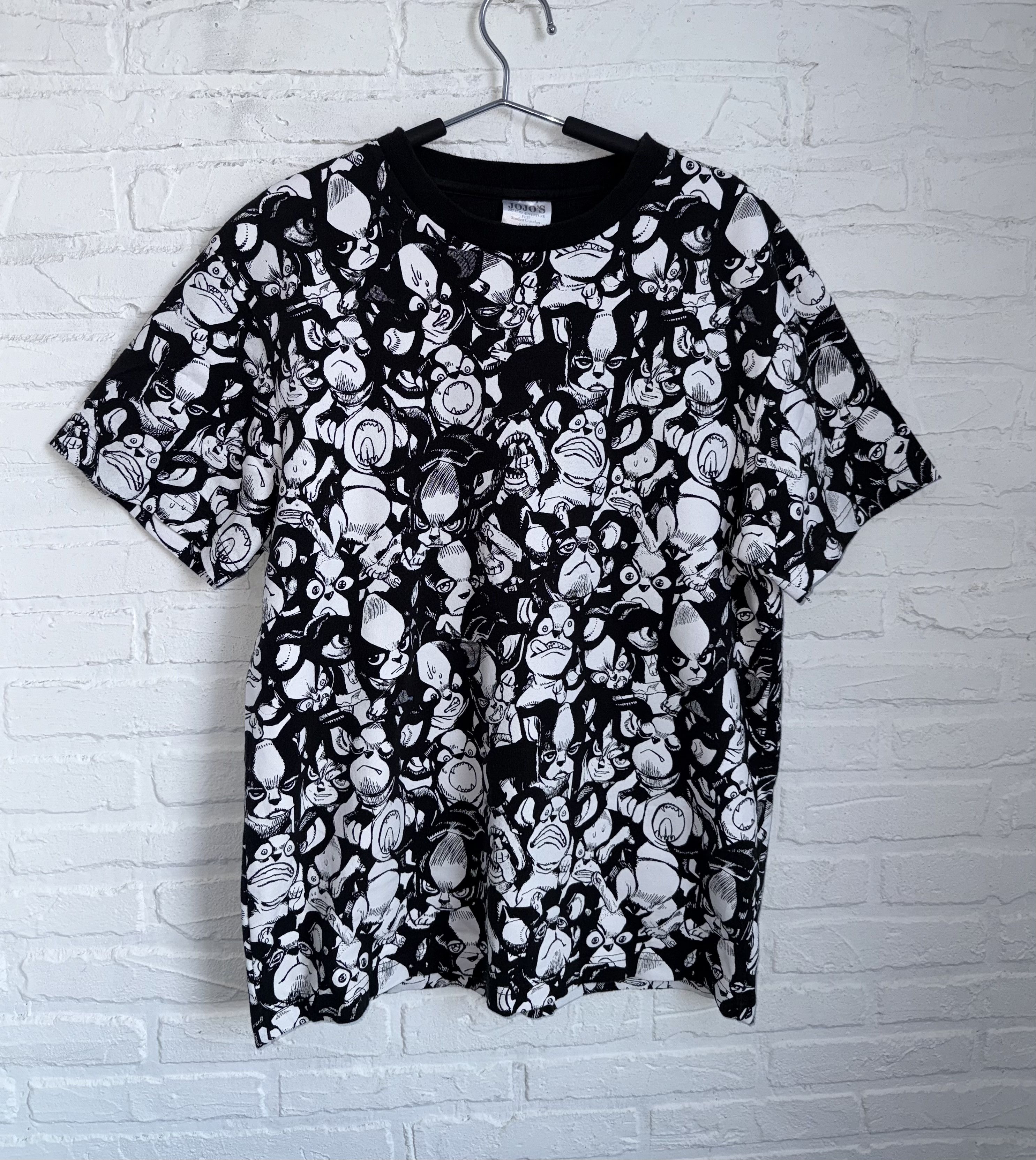 Anime Vintage JoJo's Blizarre Adventures Part 3 All over print tee Size US L / EU 52-54 / 3 - 1 Thumbnail