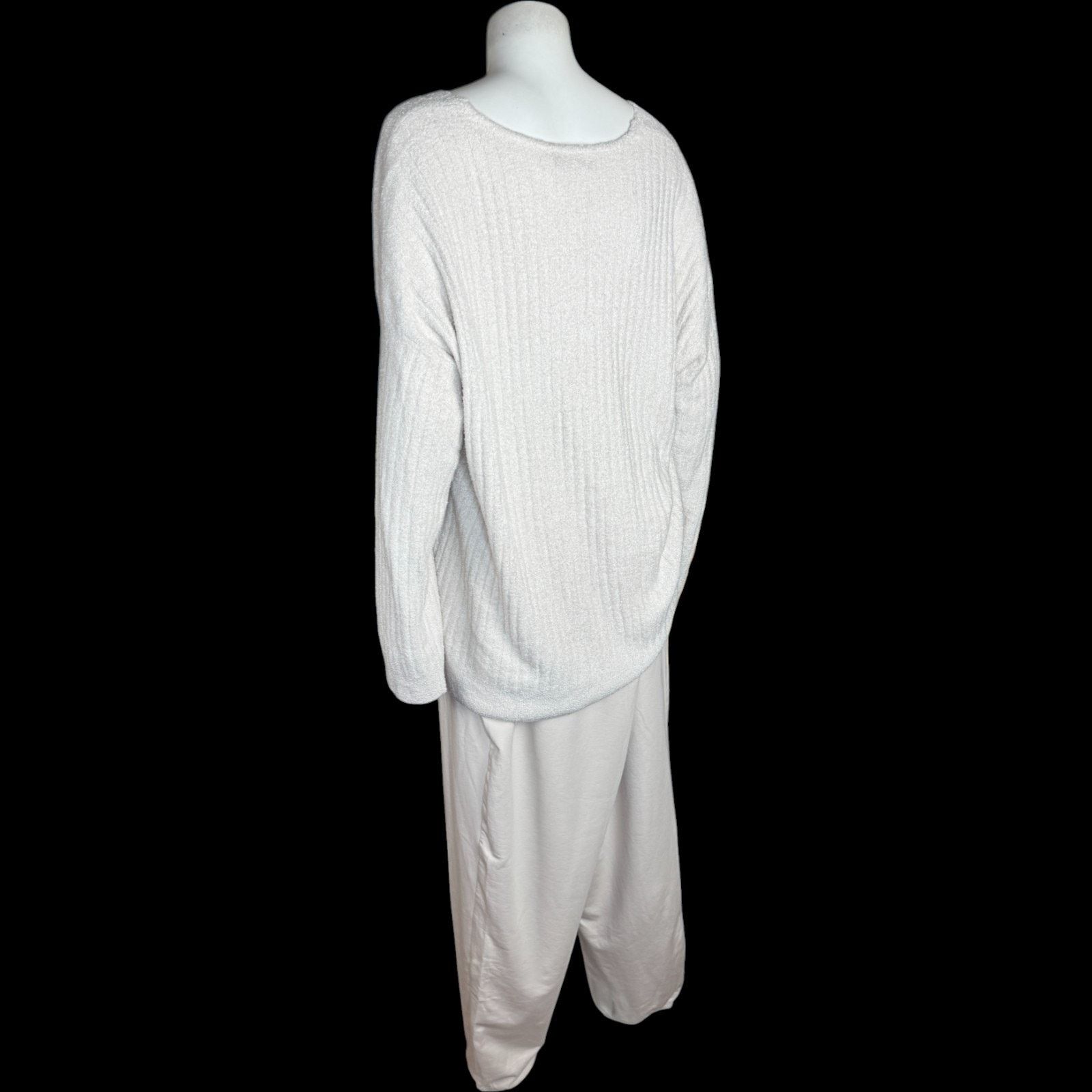 Other Barefoot Dreams Lite Pullover Straight Leg Pant Sand Dune1XT Size 29" - 3 Thumbnail