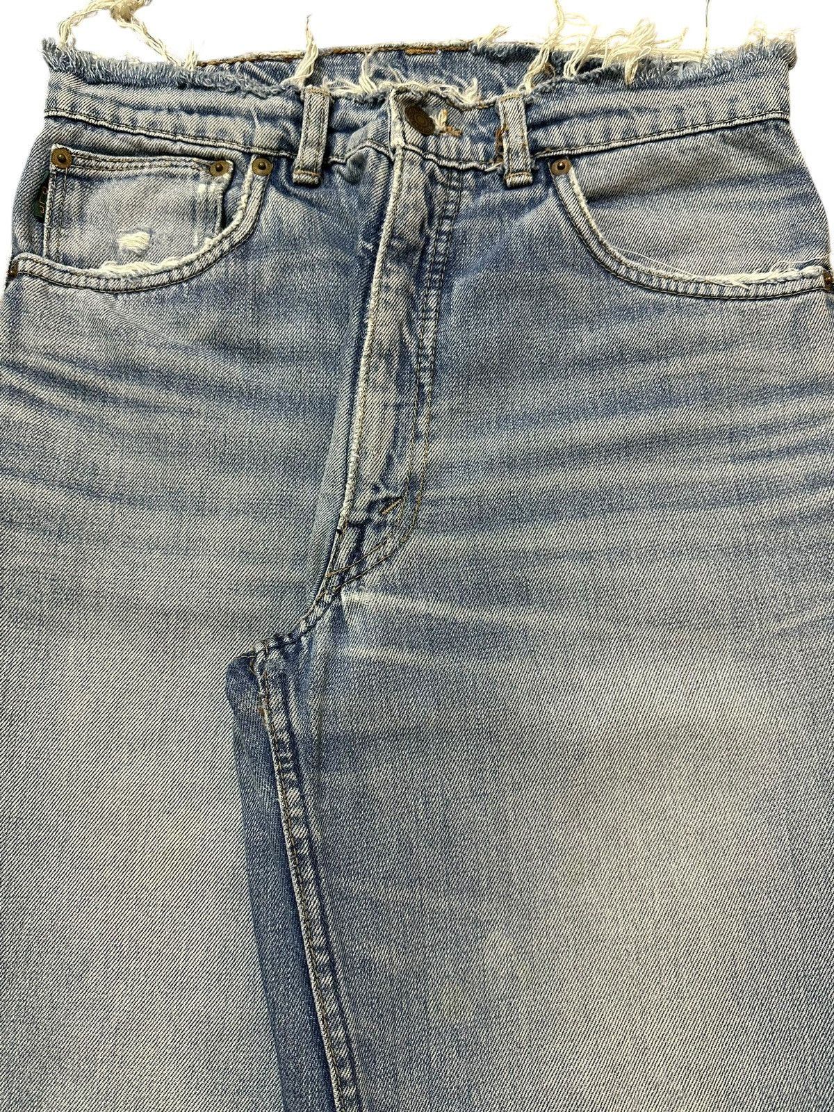 Polo Ralph Lauren Vintage Polo Ralph Lauren Light Wash Distressed Loose Jeans Size US 28 / EU 44 - 4 Thumbnail