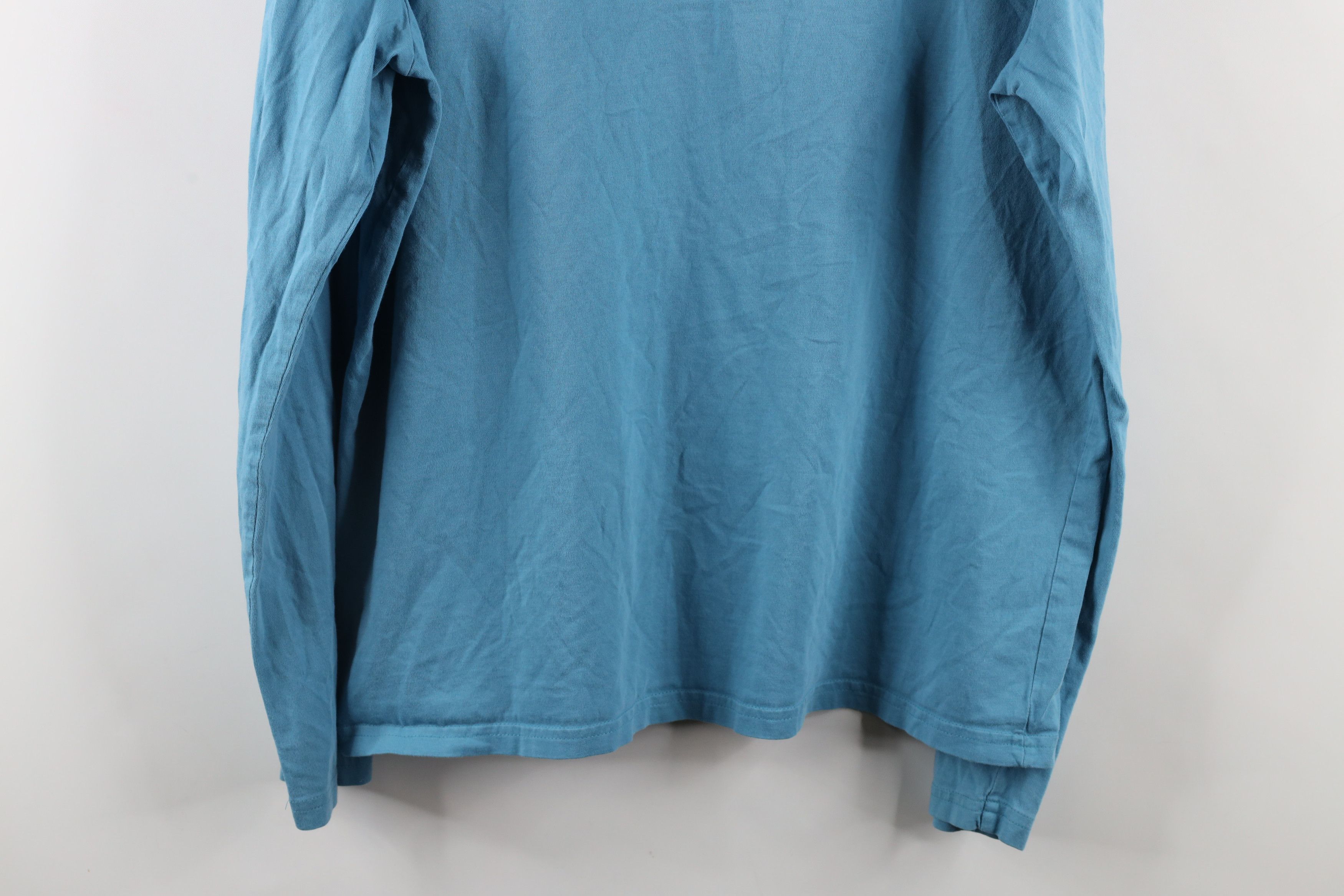 Ralph Lauren × Vintage Vintage Ralph Lauren Lightweight Long Sleeve Hoodie T-Shirt Size US L / EU 52-54 / 3 - 12 Thumbnail