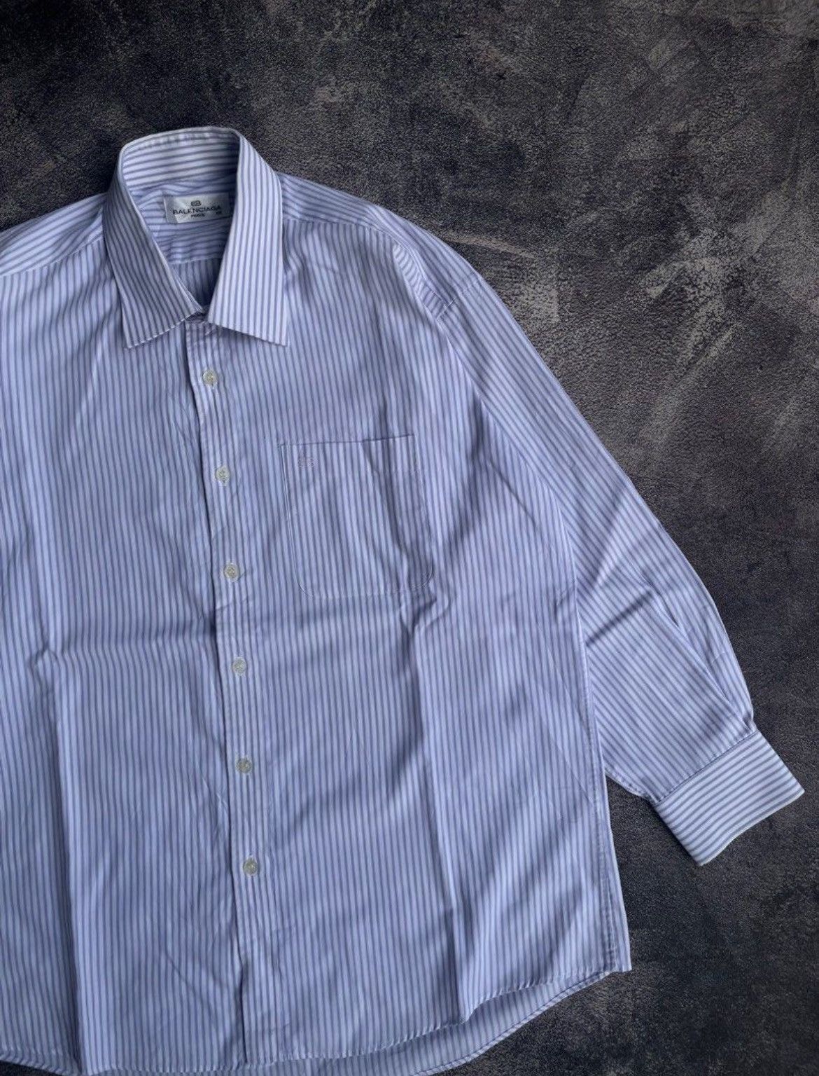 Balenciaga × Designer Balenciaga BB Small Logo Shirt Size US L / EU 52-54 / 3 - 2 Thumbnail