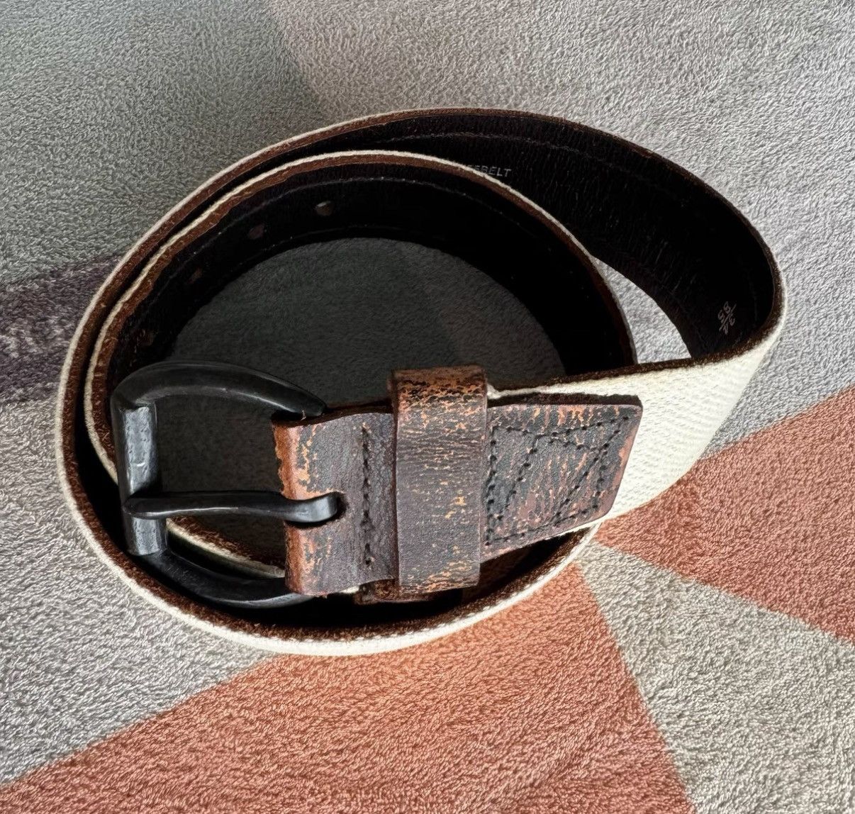 Denim & Supply Ralph Lauren Ralph Lauren Denim Supply RL Leather Belt K22 Size ONE SIZE - 2 Thumbnail